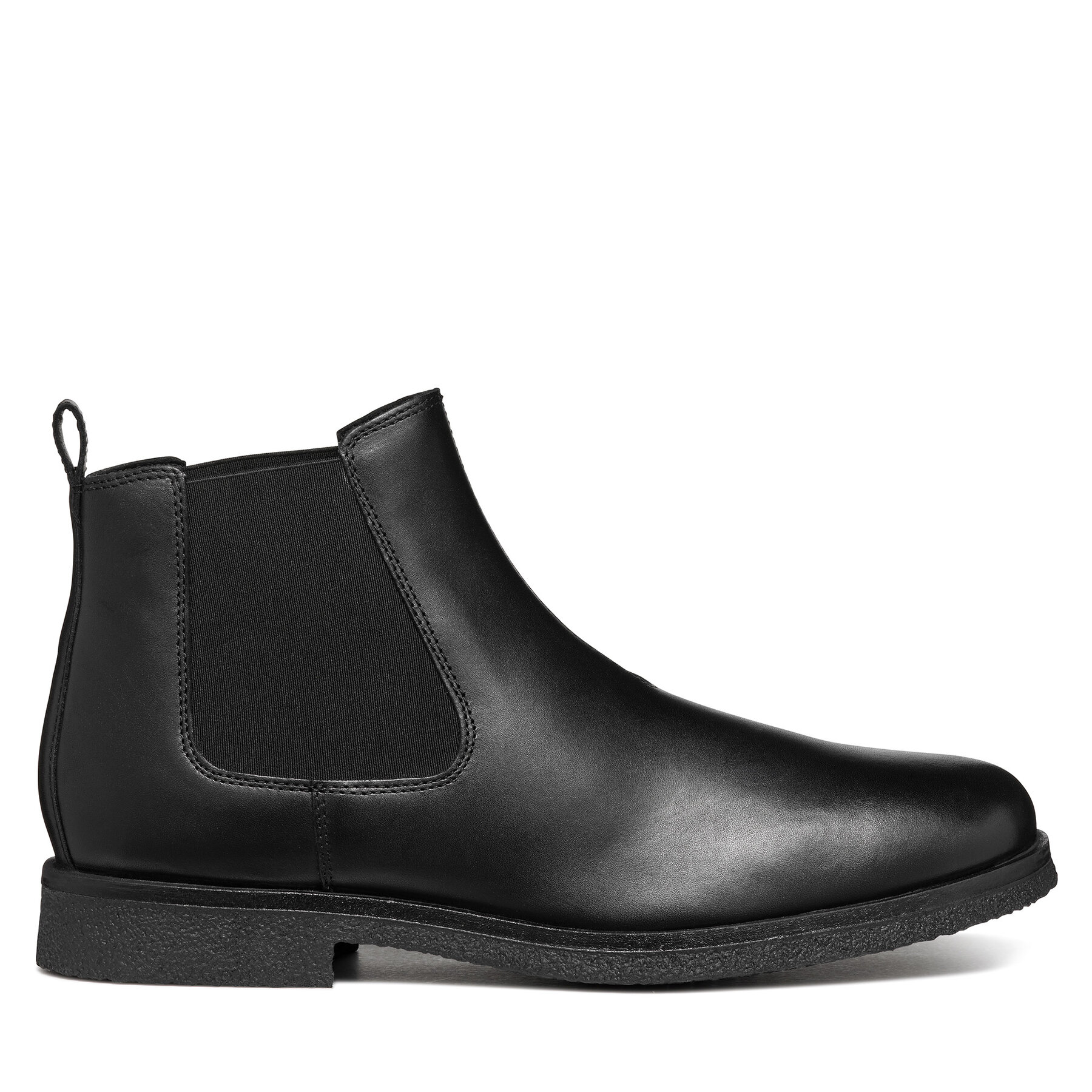 Męskie Sztyblety Geox, Rozmiar 40 Czarny Uomo Claudio U2658A 00043 C9999