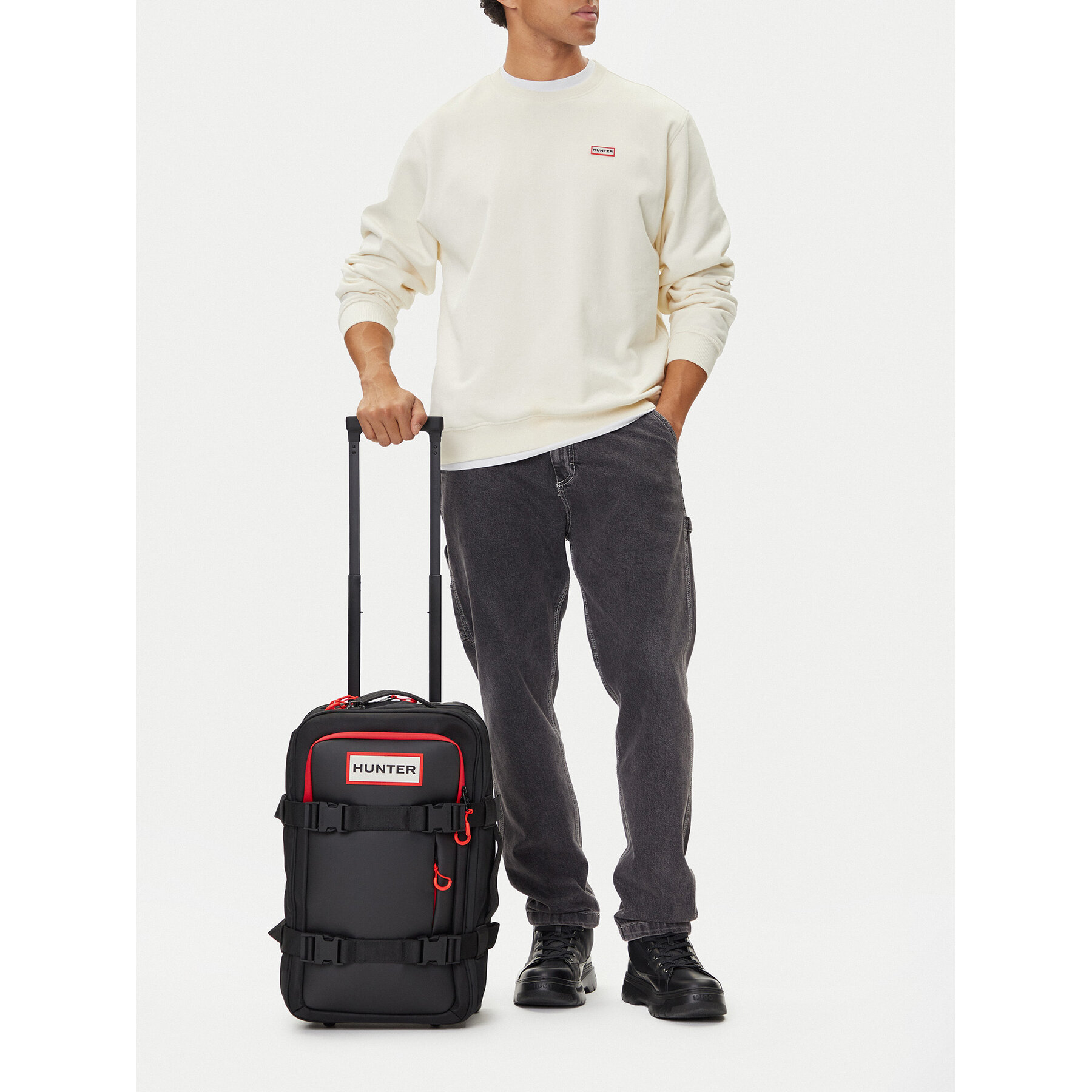 Valiză de cabină Hunter CEO-HTR-WAL-004-S Negru