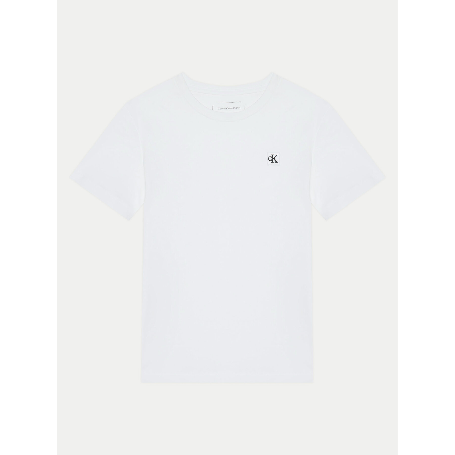 Calvin Klein Jeans T-Shirt IU0IU00543 Λευκό Regular Fit