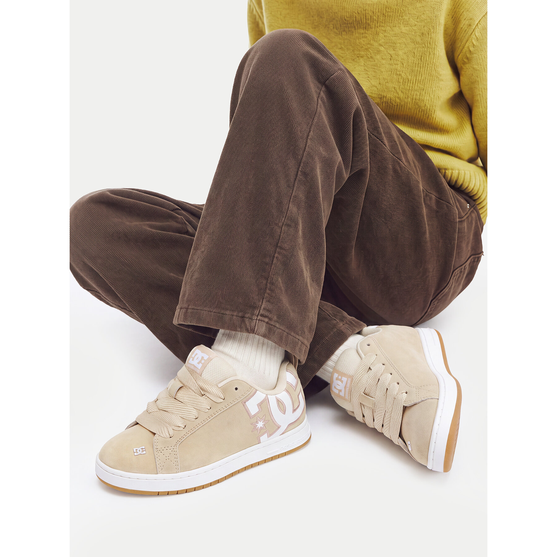 Sneakers DC Shoes CEO-V5-10116K Beige