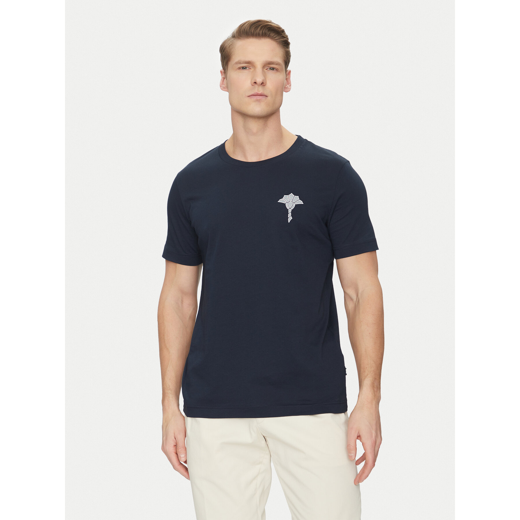 JOOP! T-shirt 17 JJ-03Brisko 10017941 30044674 Blu scuro Regular Fit