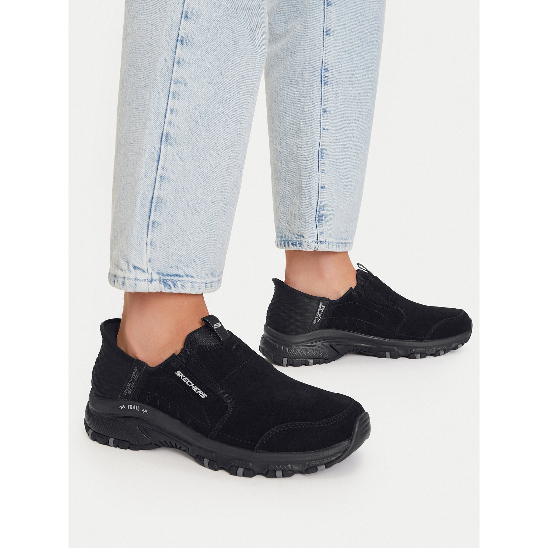 Sneakers Skechers Slip-ins: Hillcrest - Sunapee 180016 Negru