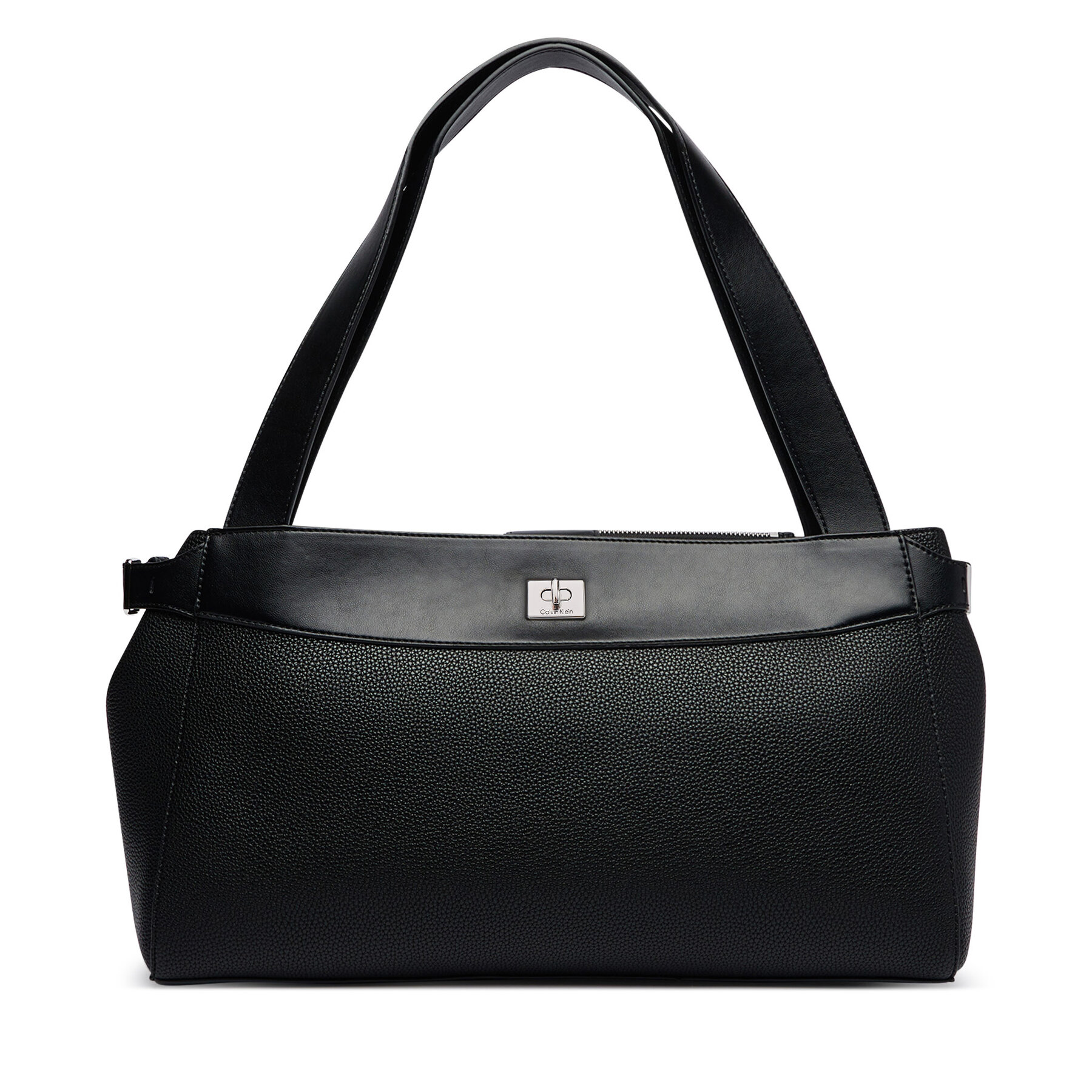 Дамска чанта Calvin Klein Mix Media Work Tote LV04F3887G Черен