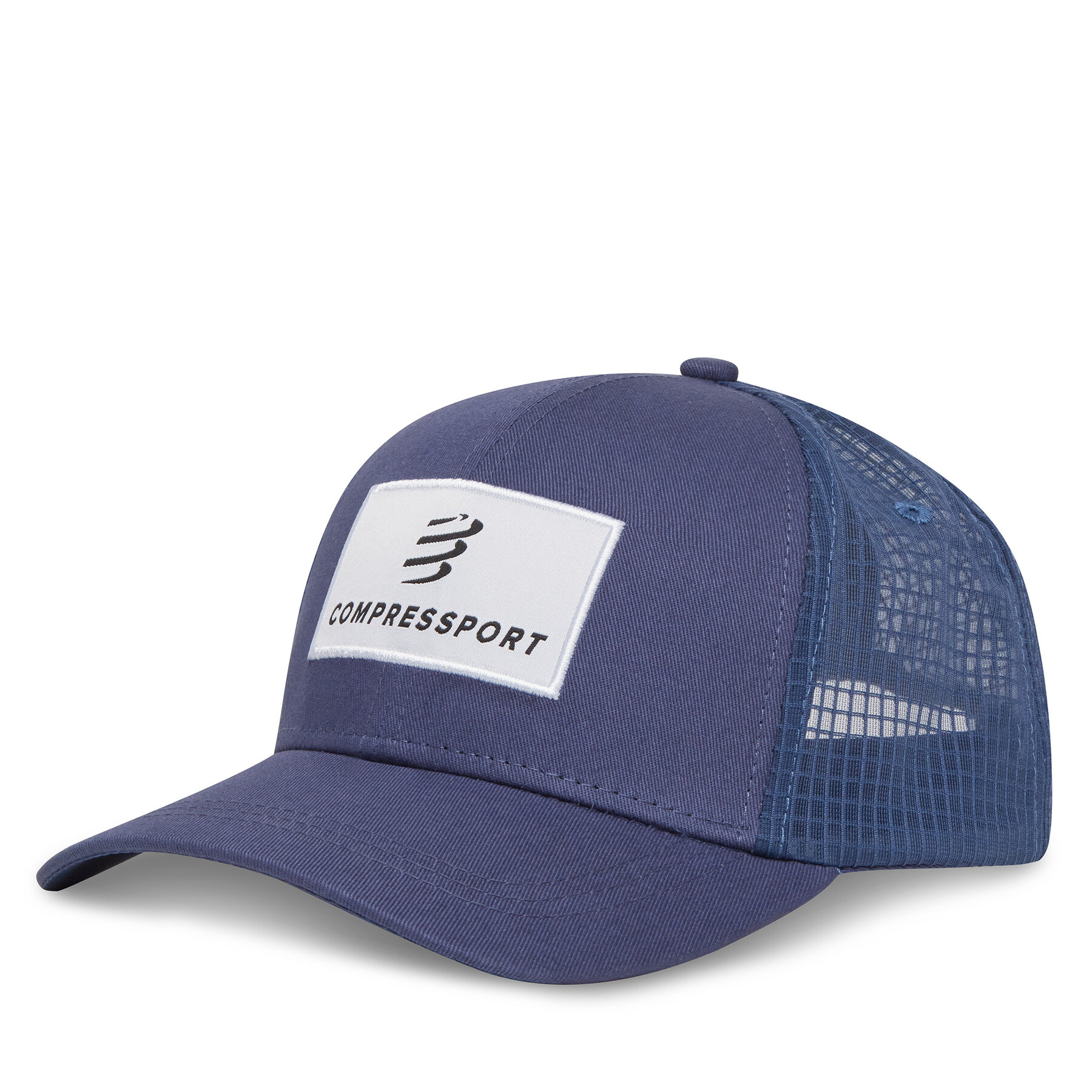 Шапка с козирка Compressport XHWU6985125TU Тъмносин