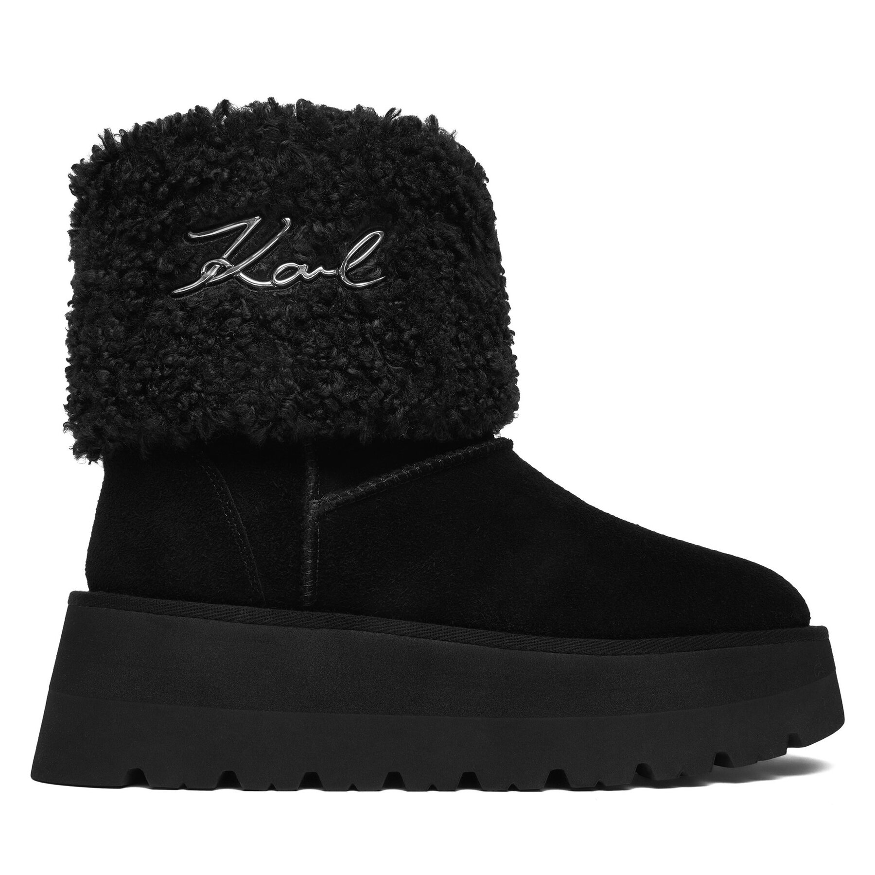 Snehule KARL LAGERFELD KL48653 Čierna