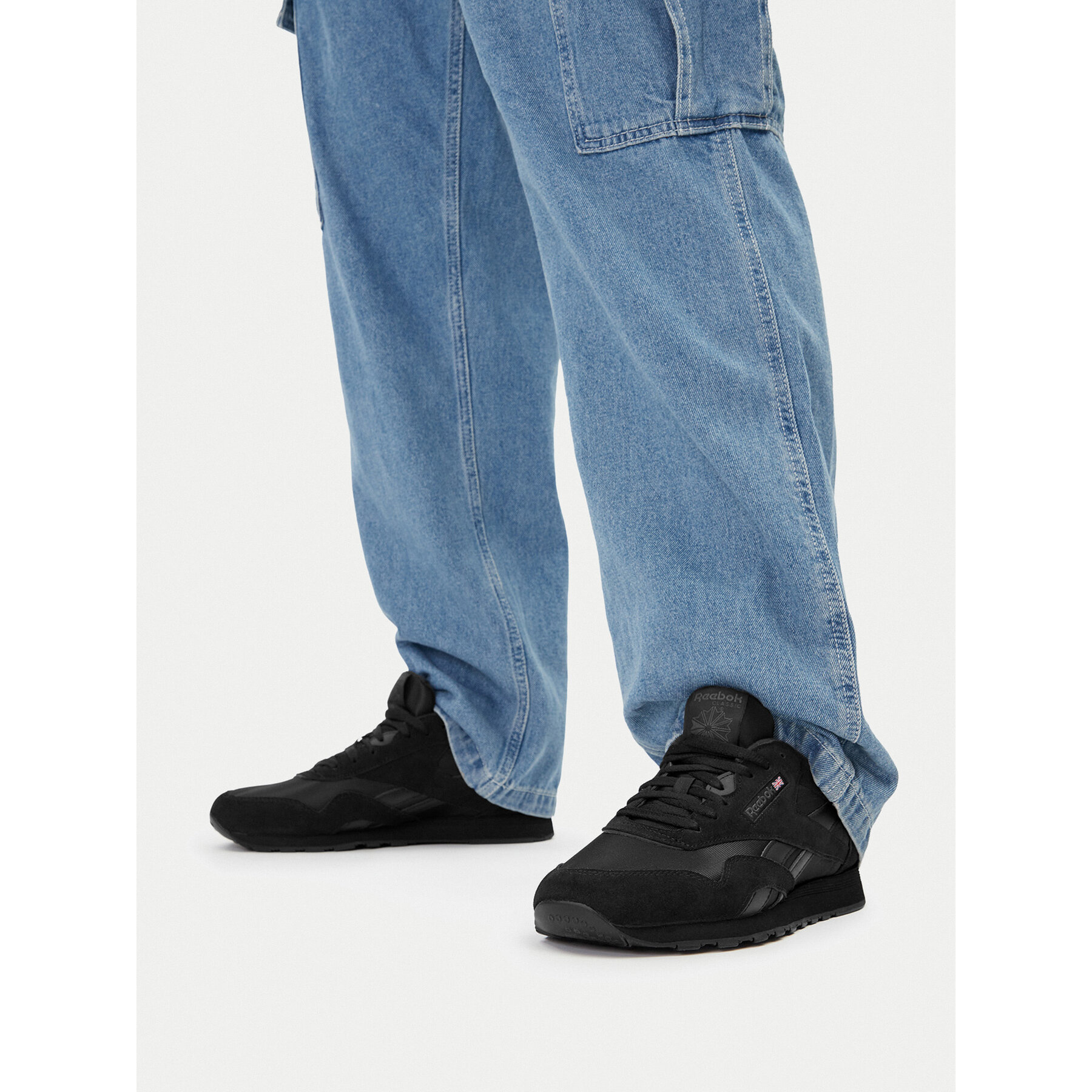Superge Reebok CEO-CLASSIC NYLON 100033377 Črna