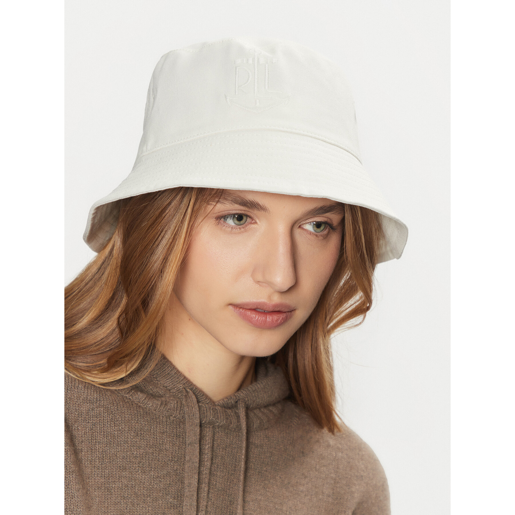 Cappello LAUREN RALPH LAUREN 454966225001 Bianco, Taglia OS, taglia : OS
