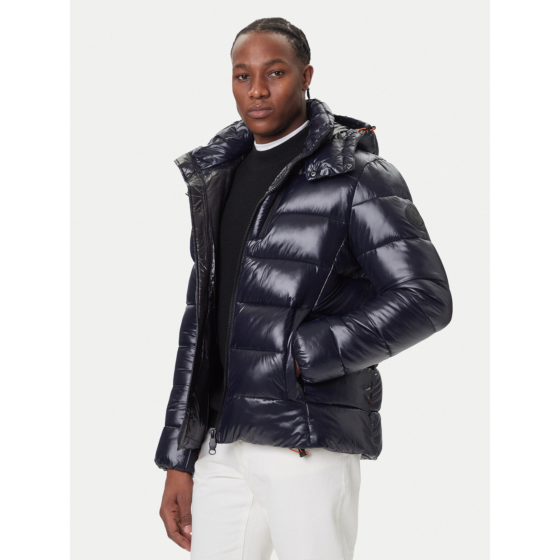 Save The Duck Winterjacke D32389M LOVE21 Dunkelblau Regular Fit