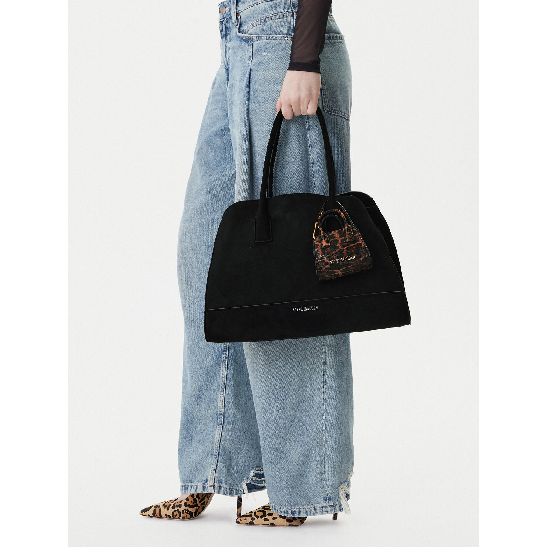 Дамска чанта Steve Madden Bharlli 13002290 Черен