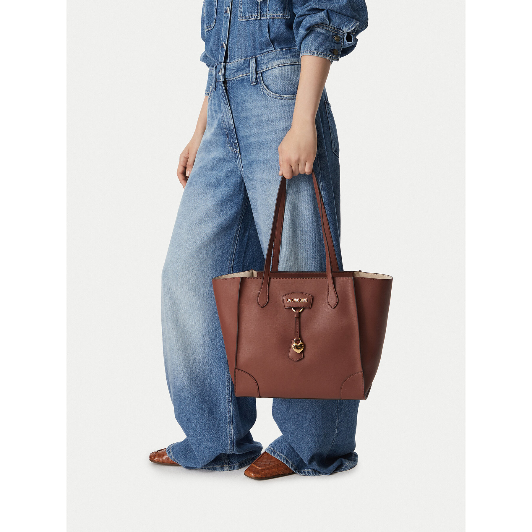 Kabelka LOVE MOSCHINO JC4158PP1PL1320A Hnedá