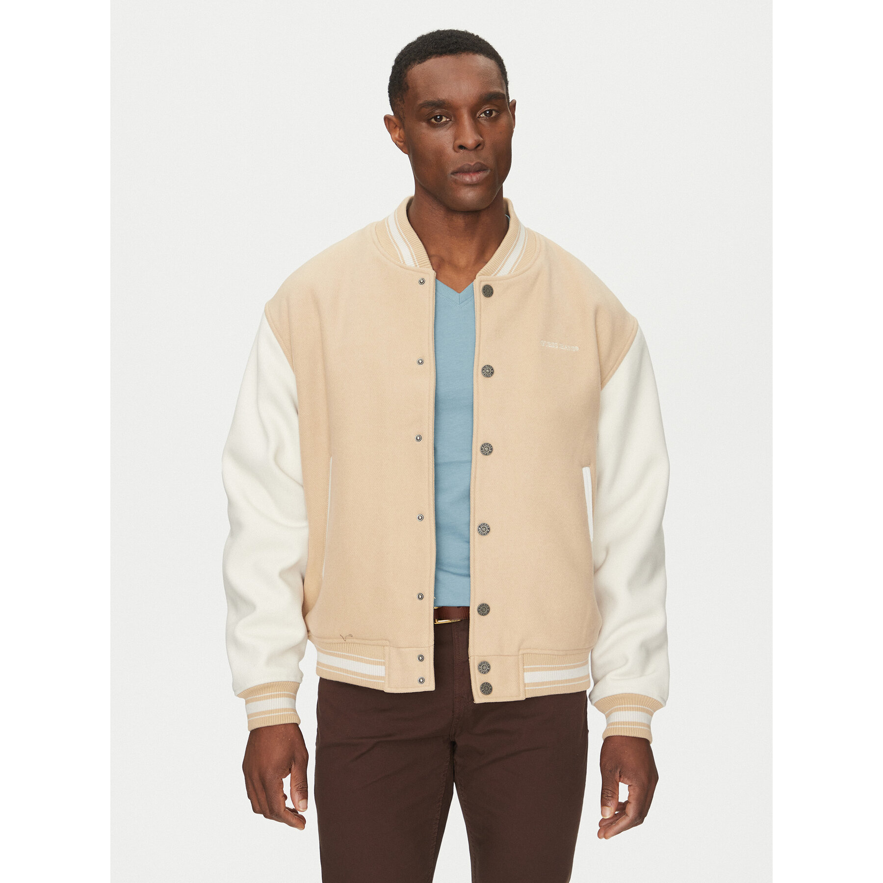 Guess Jeans Bomberjacke M5RL32 WHAC2 Beige Regular Fit