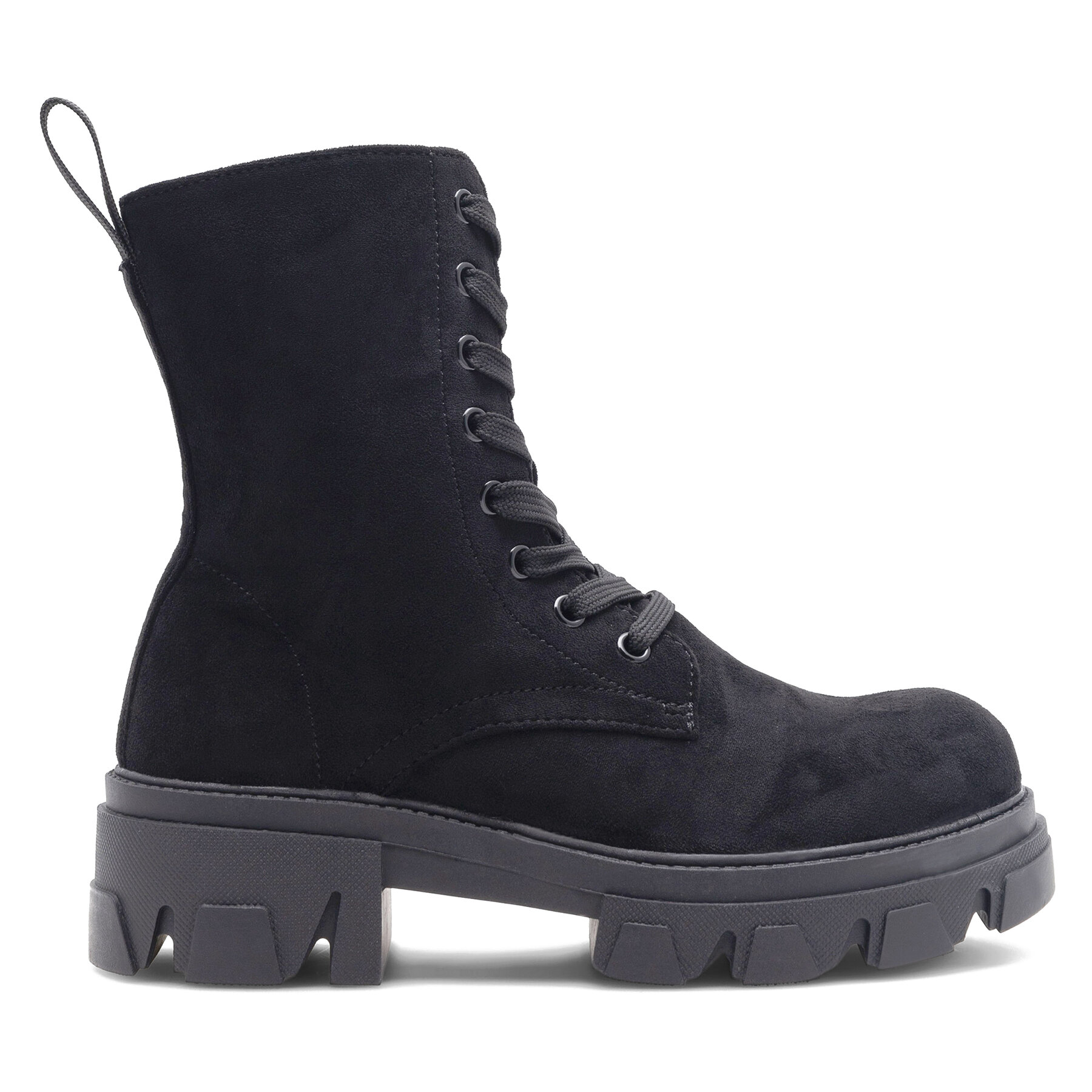 Šnurovacia obuv DeeZee WS5598-23 Čierna