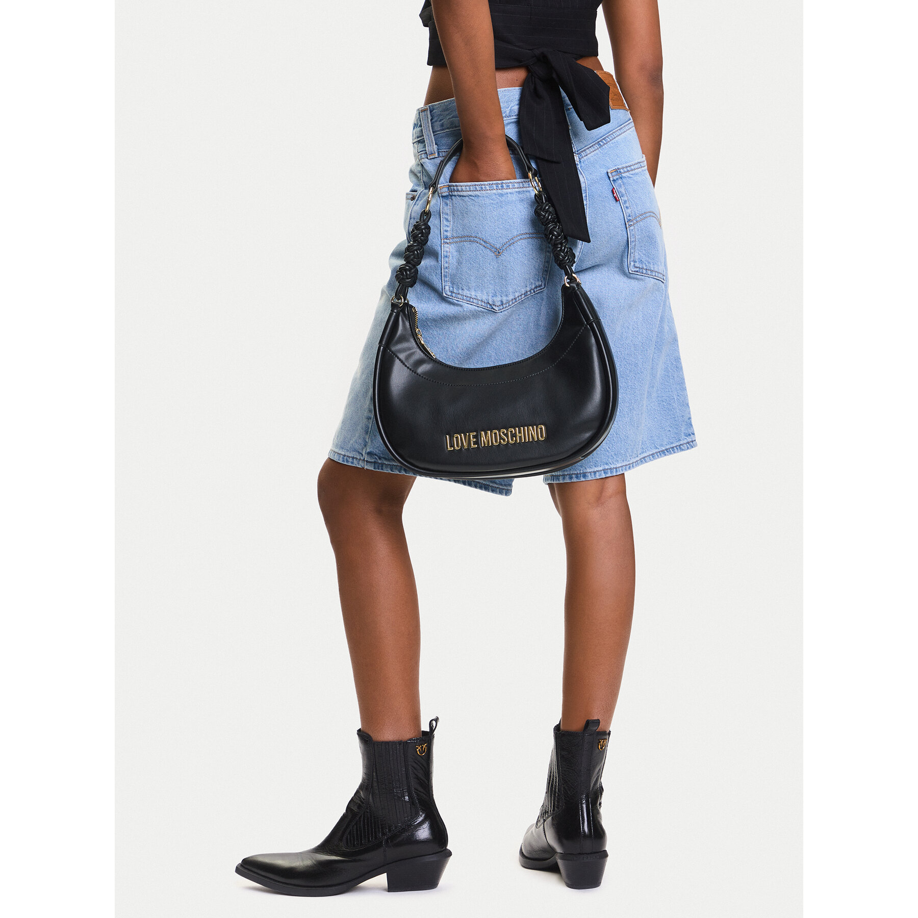Táska LOVE MOSCHINO JC4237PP0MKL0000 Fekete