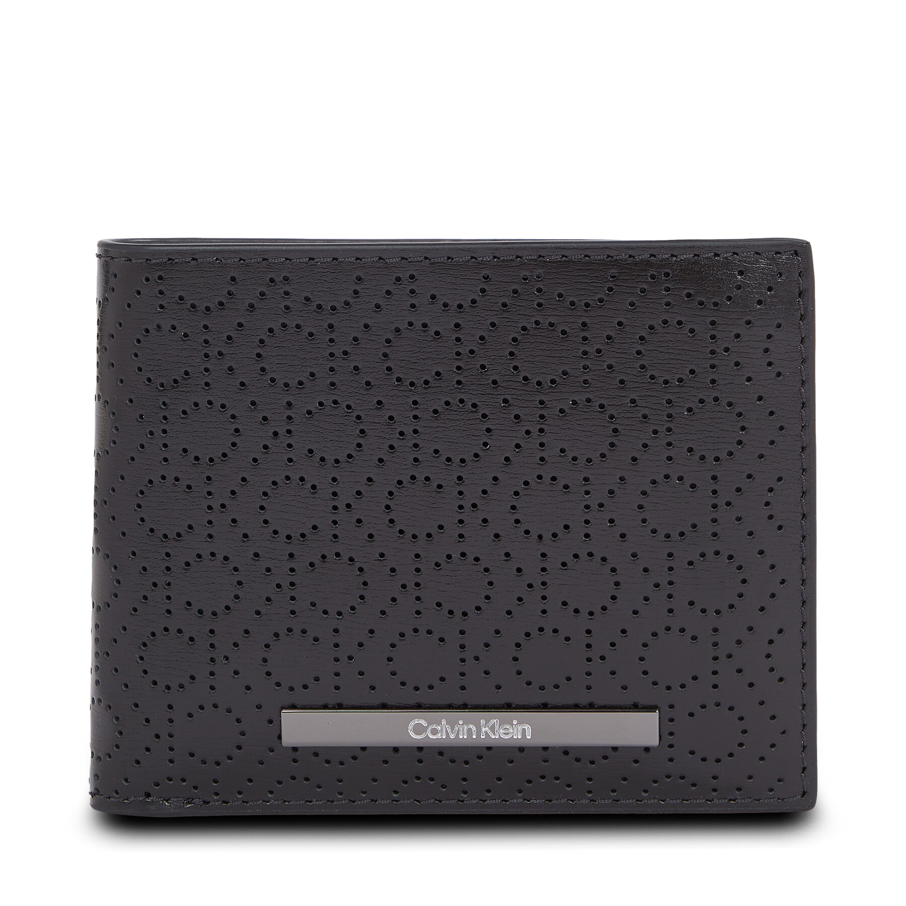 Portafoglio Calvin Klein Modern Bar Bifold 6Cc W/Bill K50K511834 Nero