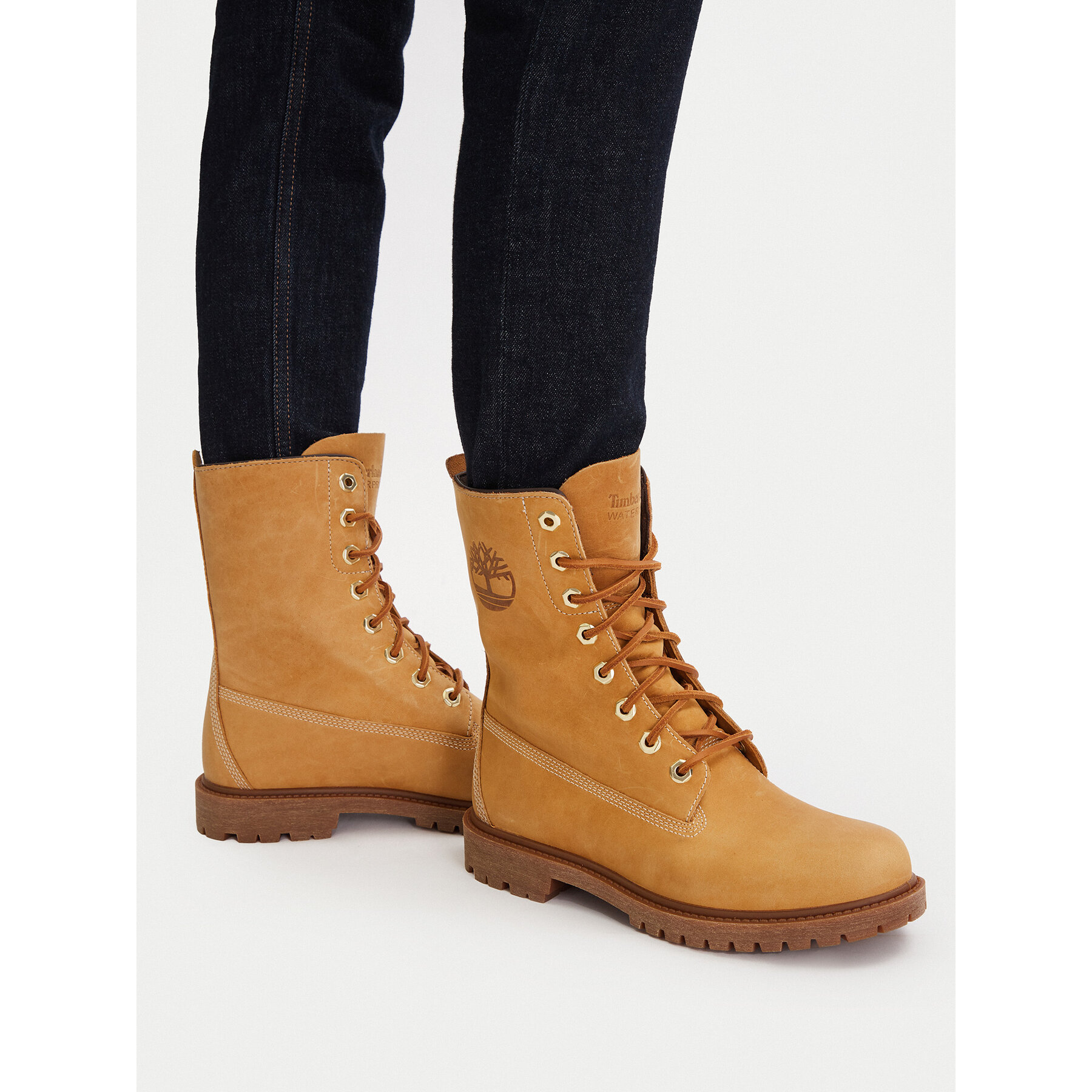 Ghete Timberland 8 Inch Lace Up TB0A43MXEN11 Maro