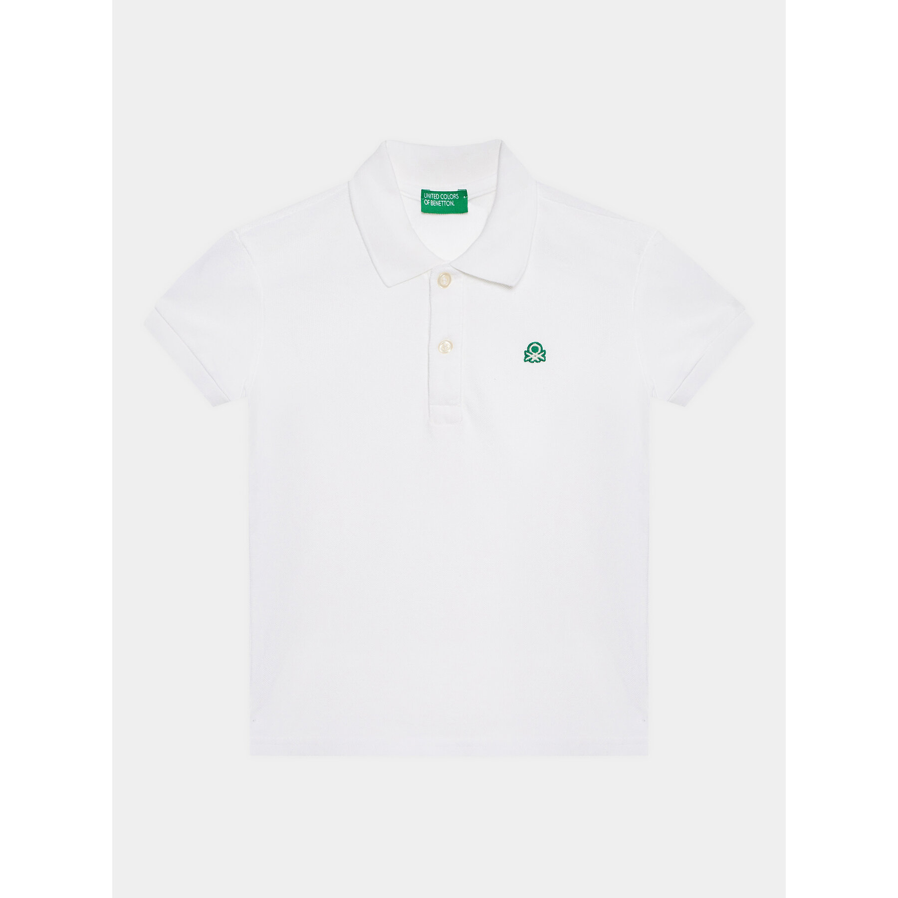 United Colors Of Benetton Polo 3089G3008 Bianco Regular Fit