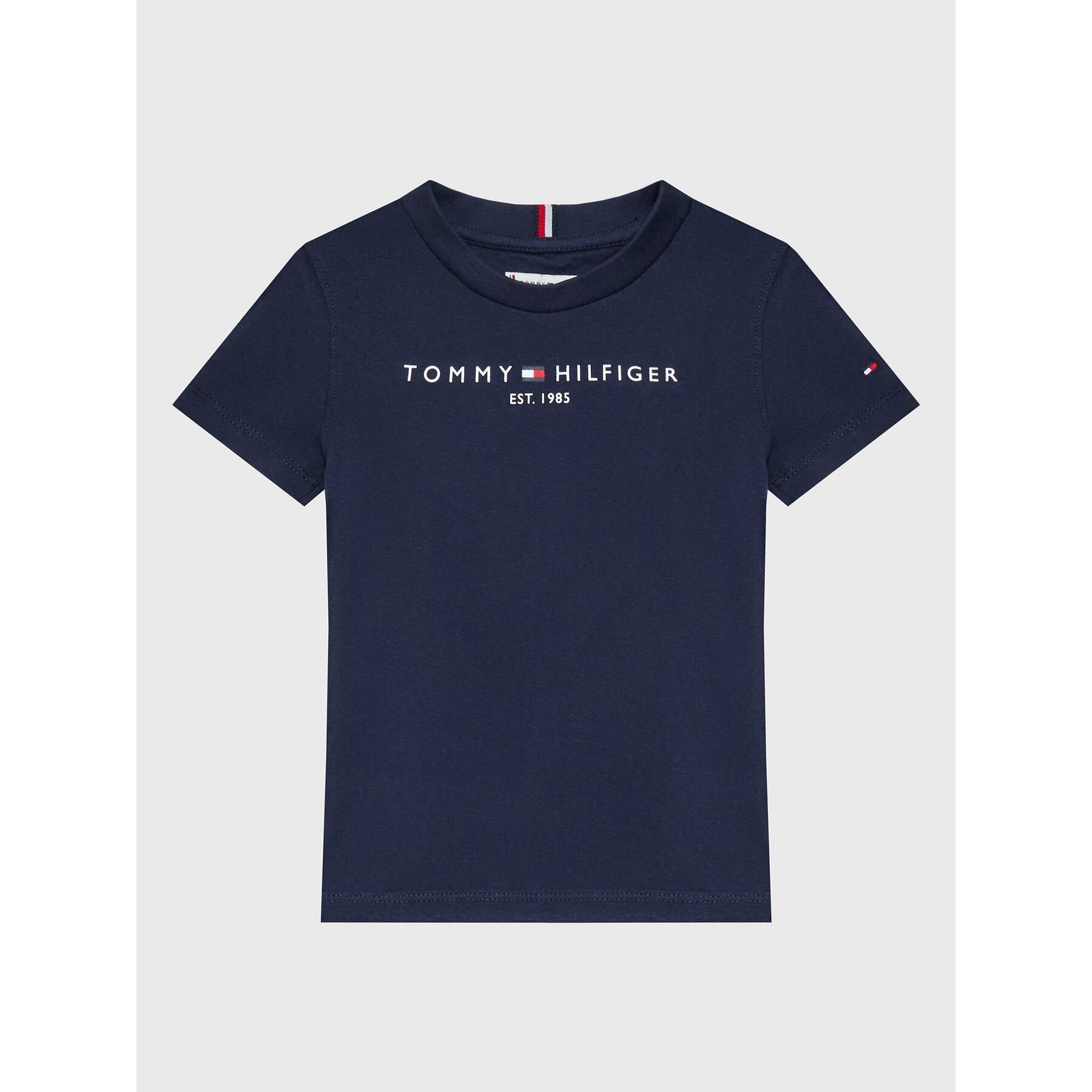 Tommy Hilfiger T-Shirt Essential KS0KS00210 M Blu Scuro Regular Fit