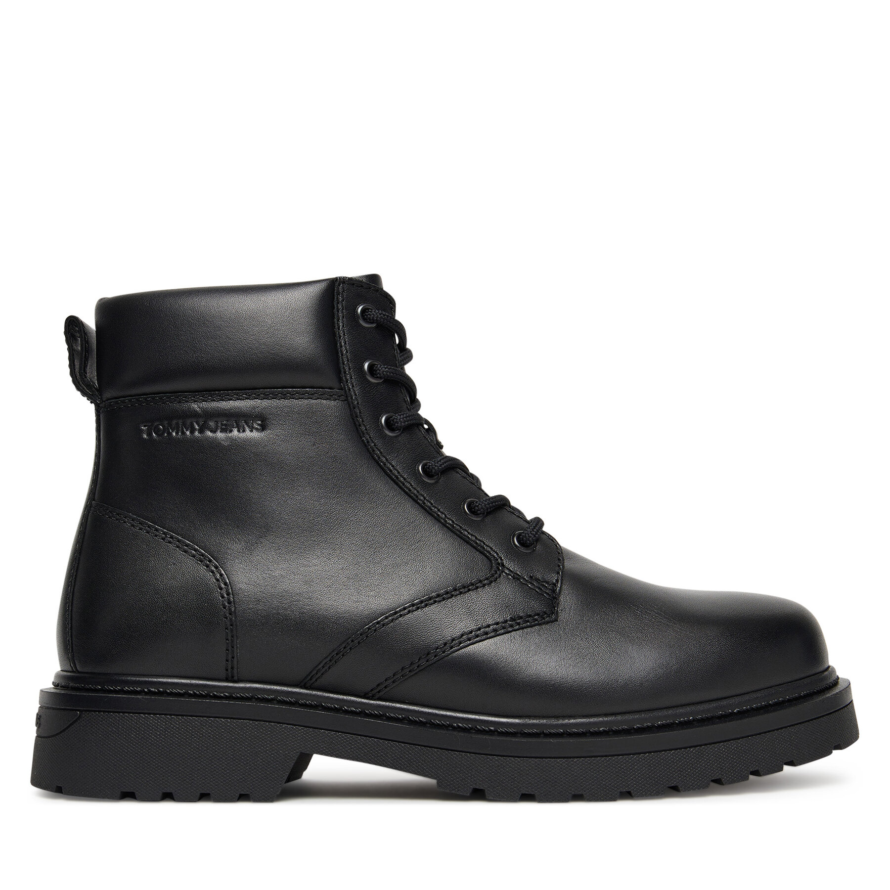Kozačky Tommy Jeans EM0EM01706 Černá