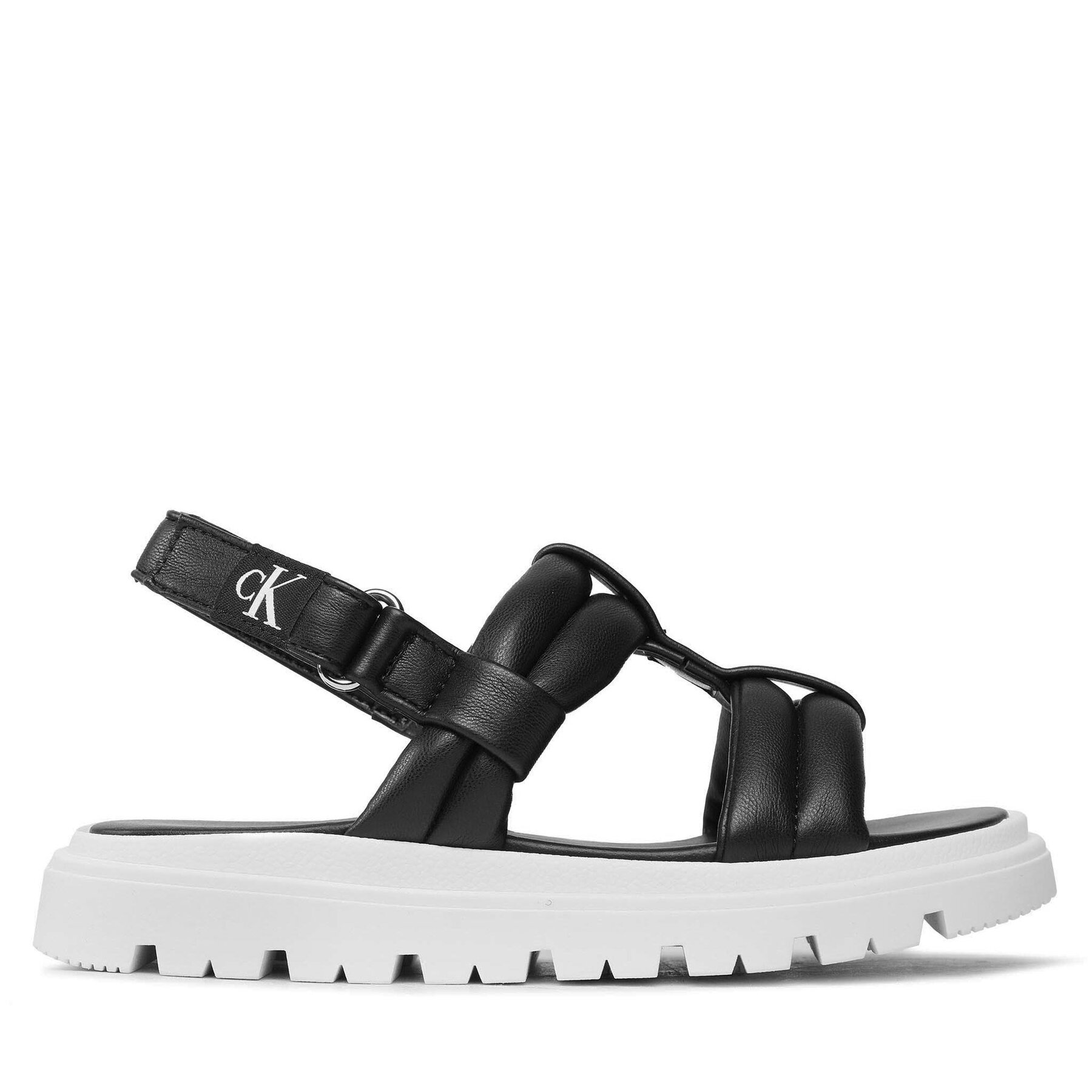 Sandali Calvin Klein Jeans Sandal V4A2-80514-1614 Črna