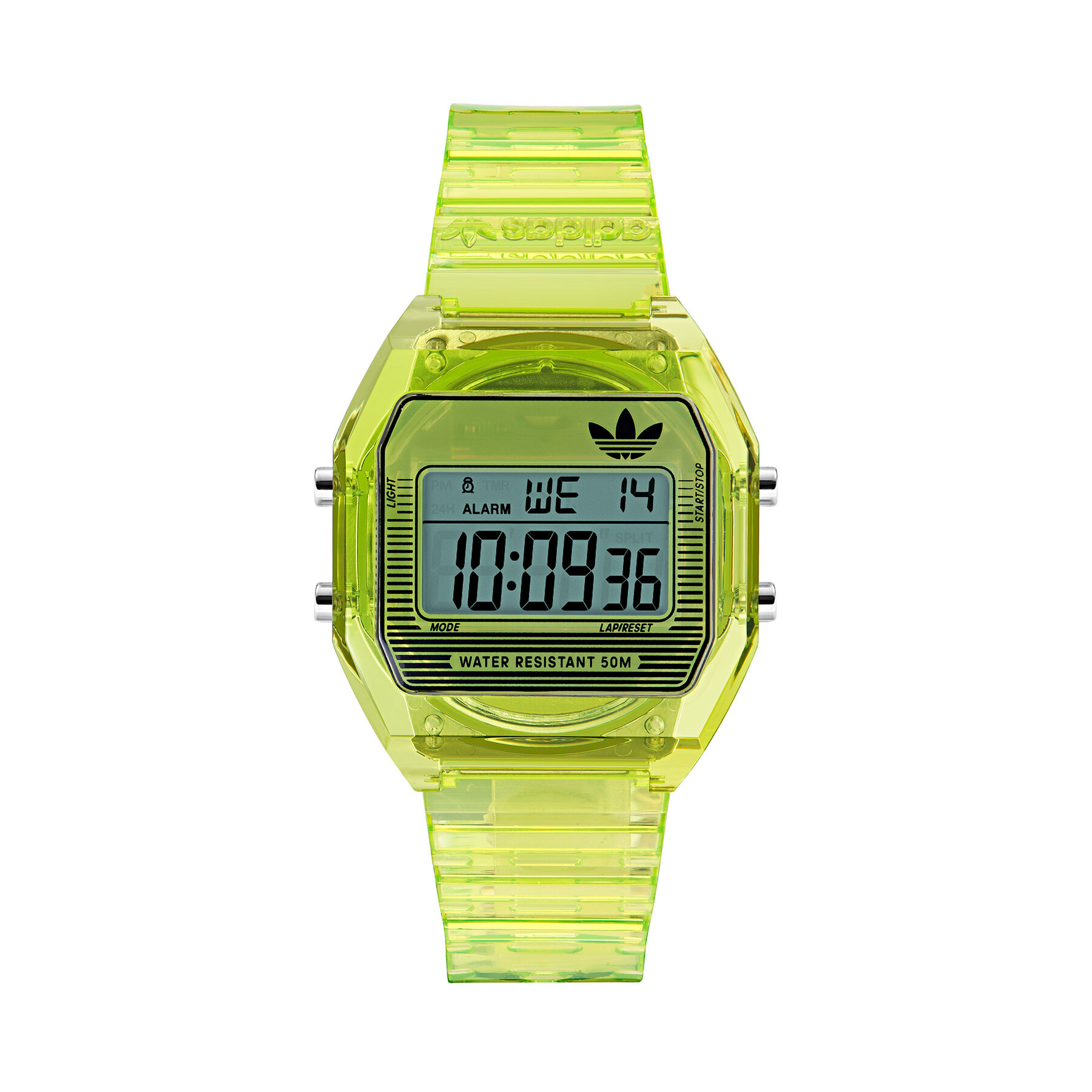 Часовник adidas AO Street Digital Two Crystal AOST25538 Зелен