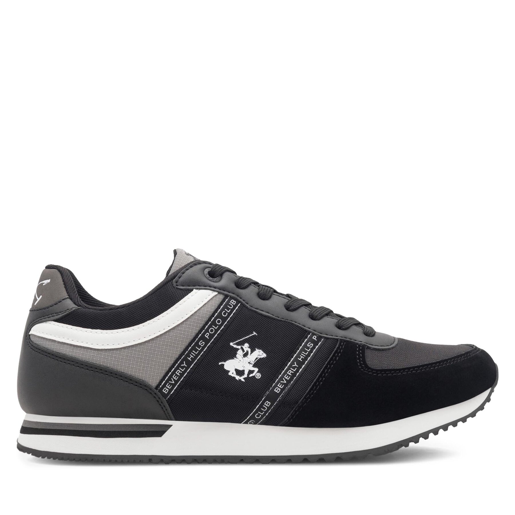 Beverly Hills Polo Club Pánske Sneakersy, Rozmer: 44, Čierna, BOWIE-01