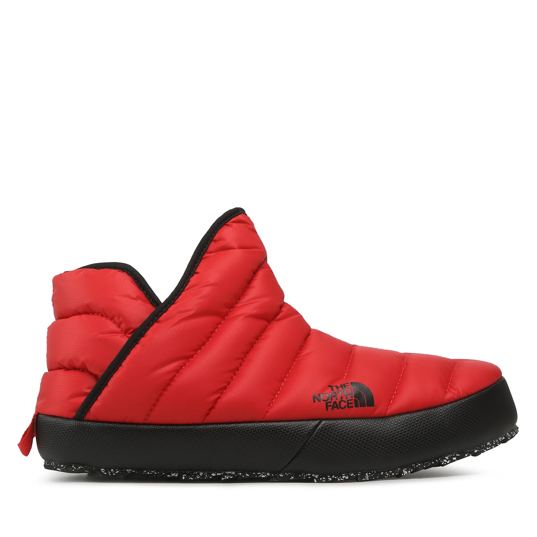 The North Face Men's Thermoball traction bootie tnf red/tnf black