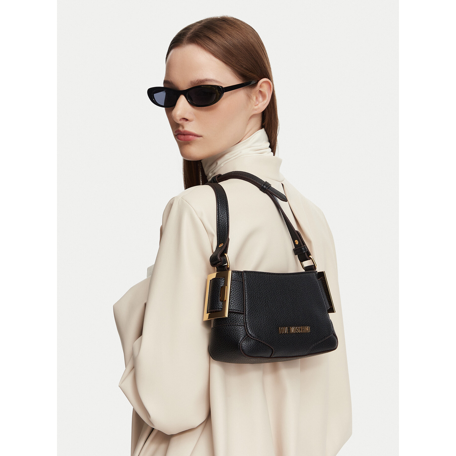 Kabelka LOVE MOSCHINO JC4096PP1PLT1000 Čierna