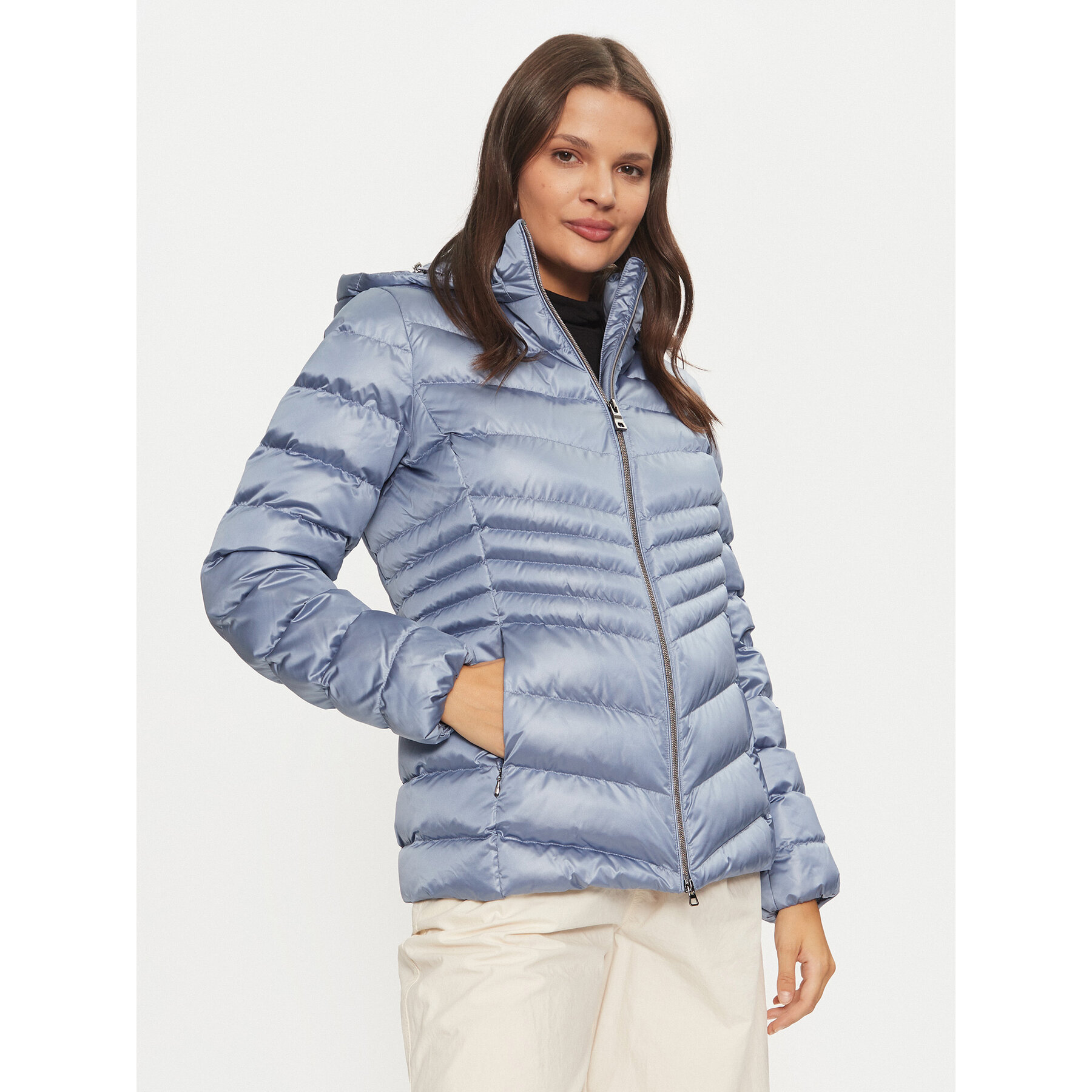 Geox Winterjacke Zosma W4628Z T2843 F4621 Blau Regular Fit