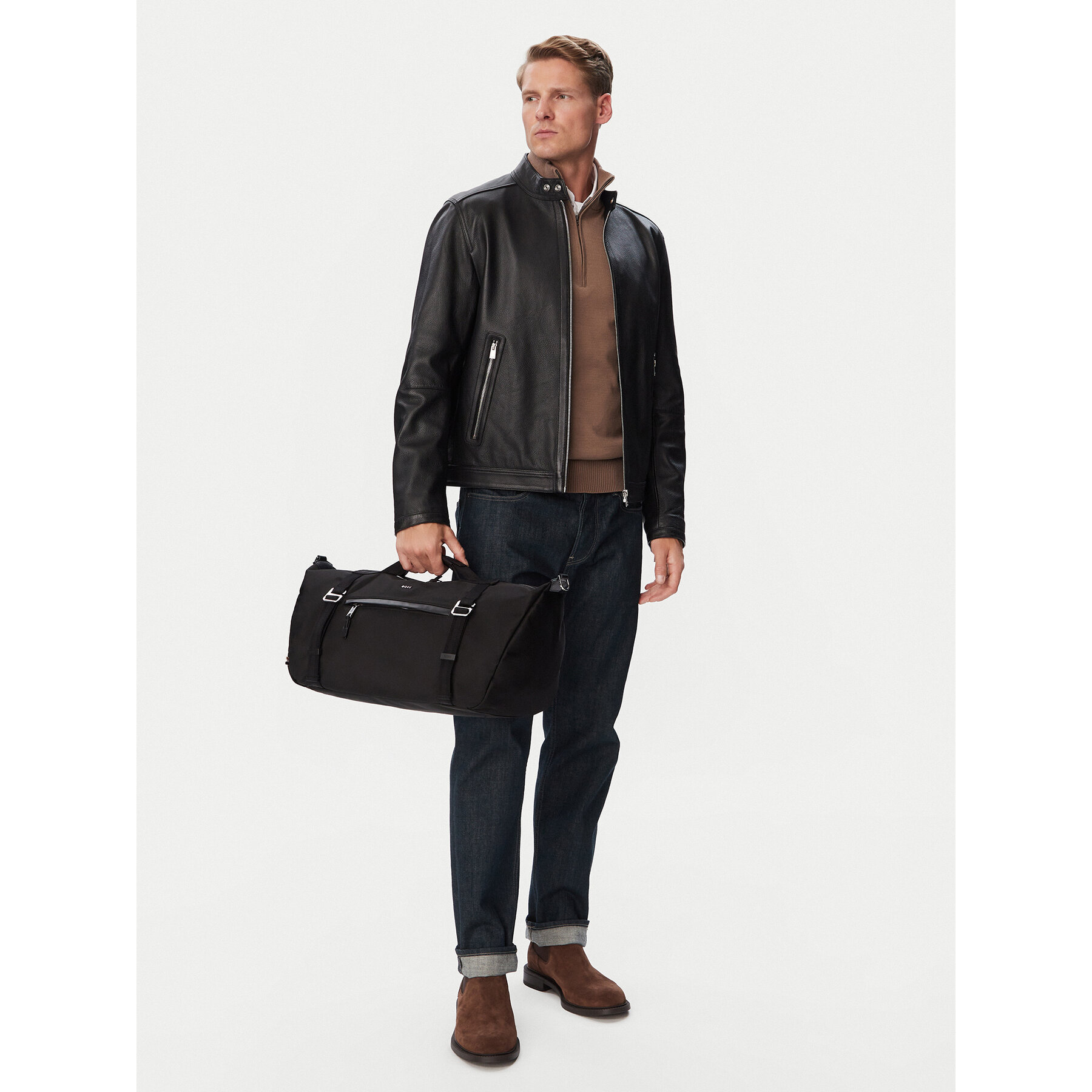 Geantă de weekend BOSS Highway 50572806 Negru