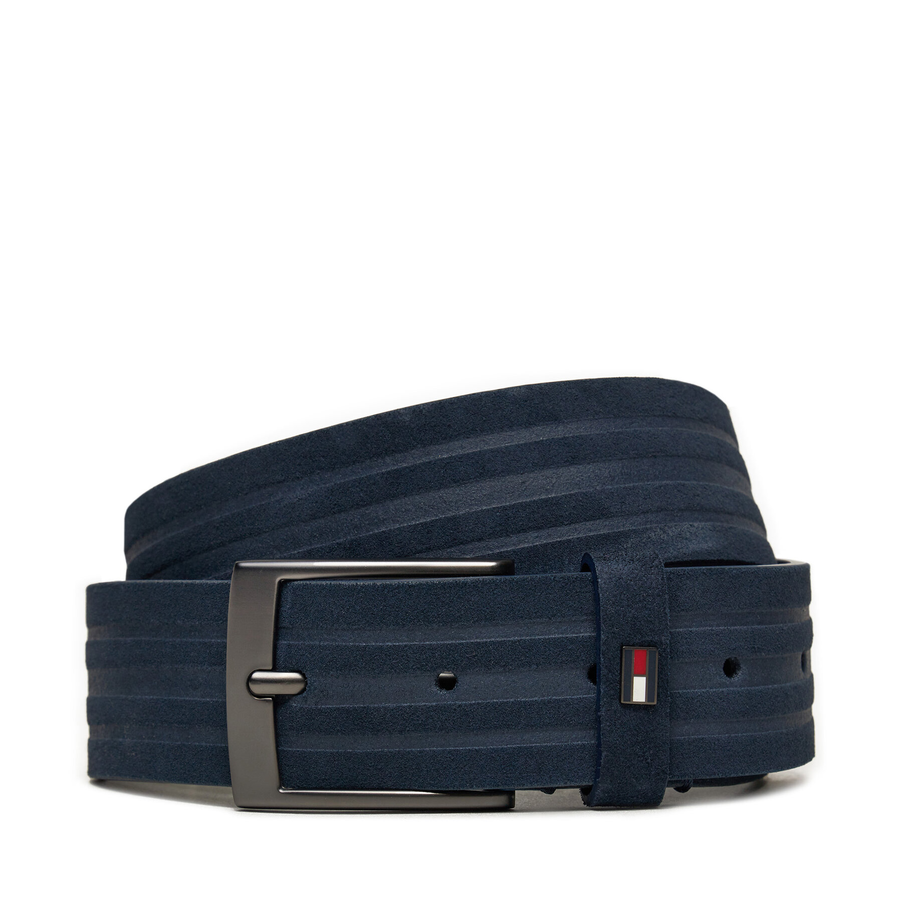 Pánsky opasok Tommy Hilfiger AM0AM12820 Tmavomodrá