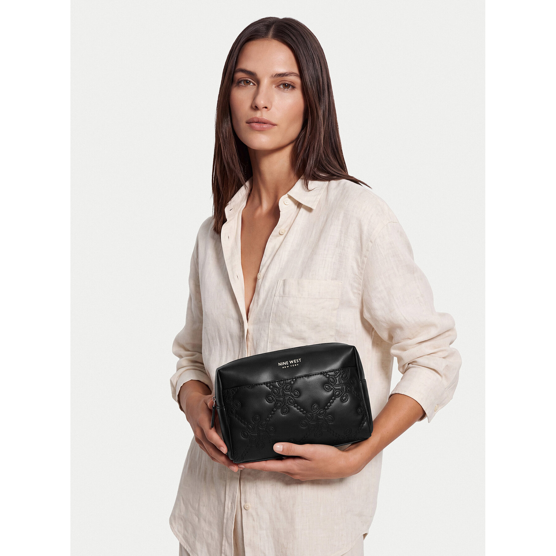 Τσαντάκι καλλυντικών Nine West CEO-NW-W1-030-AW26 Μαύρο