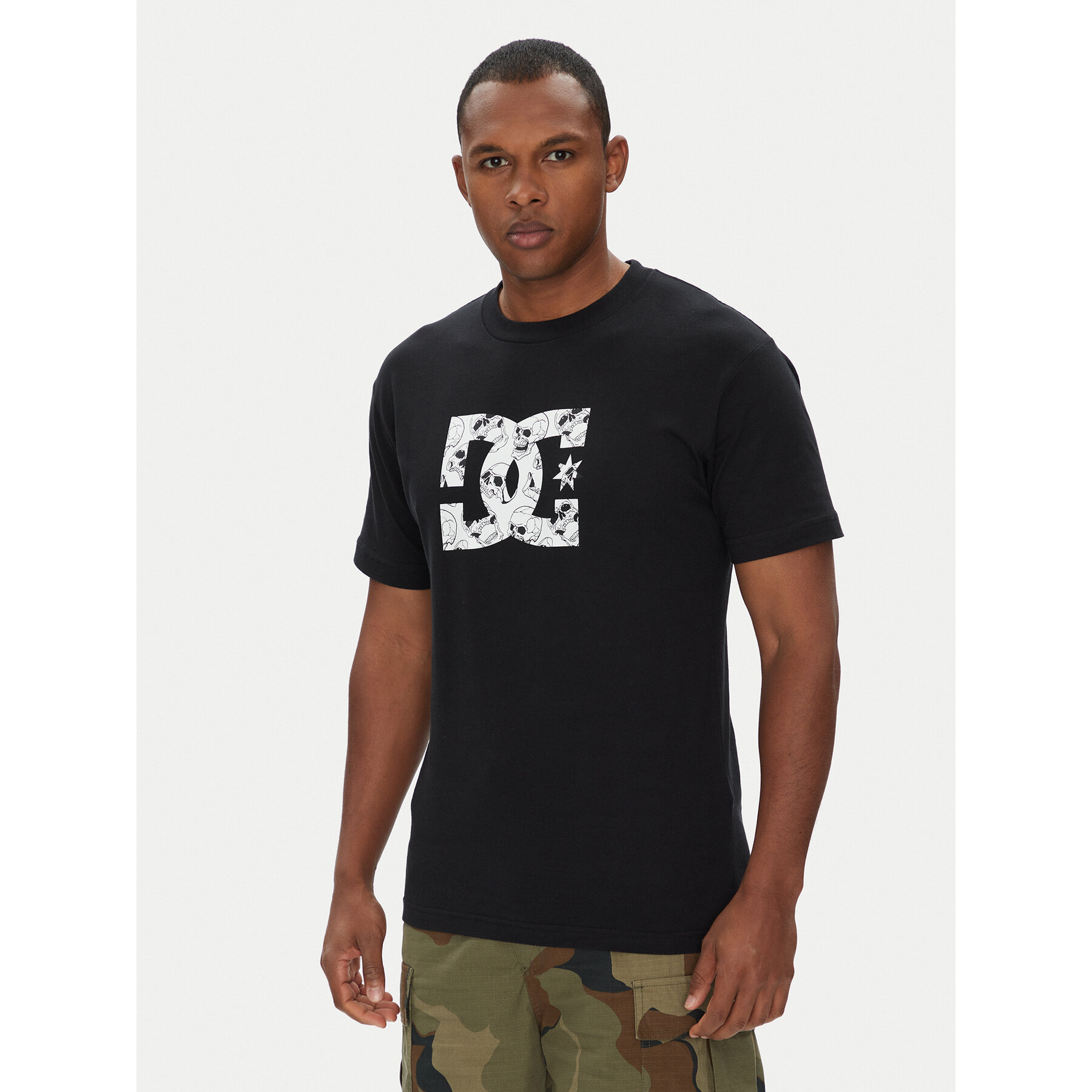 DC Shoes Póló ADYZT05461 KVJ0 Fekete Regular Fit
