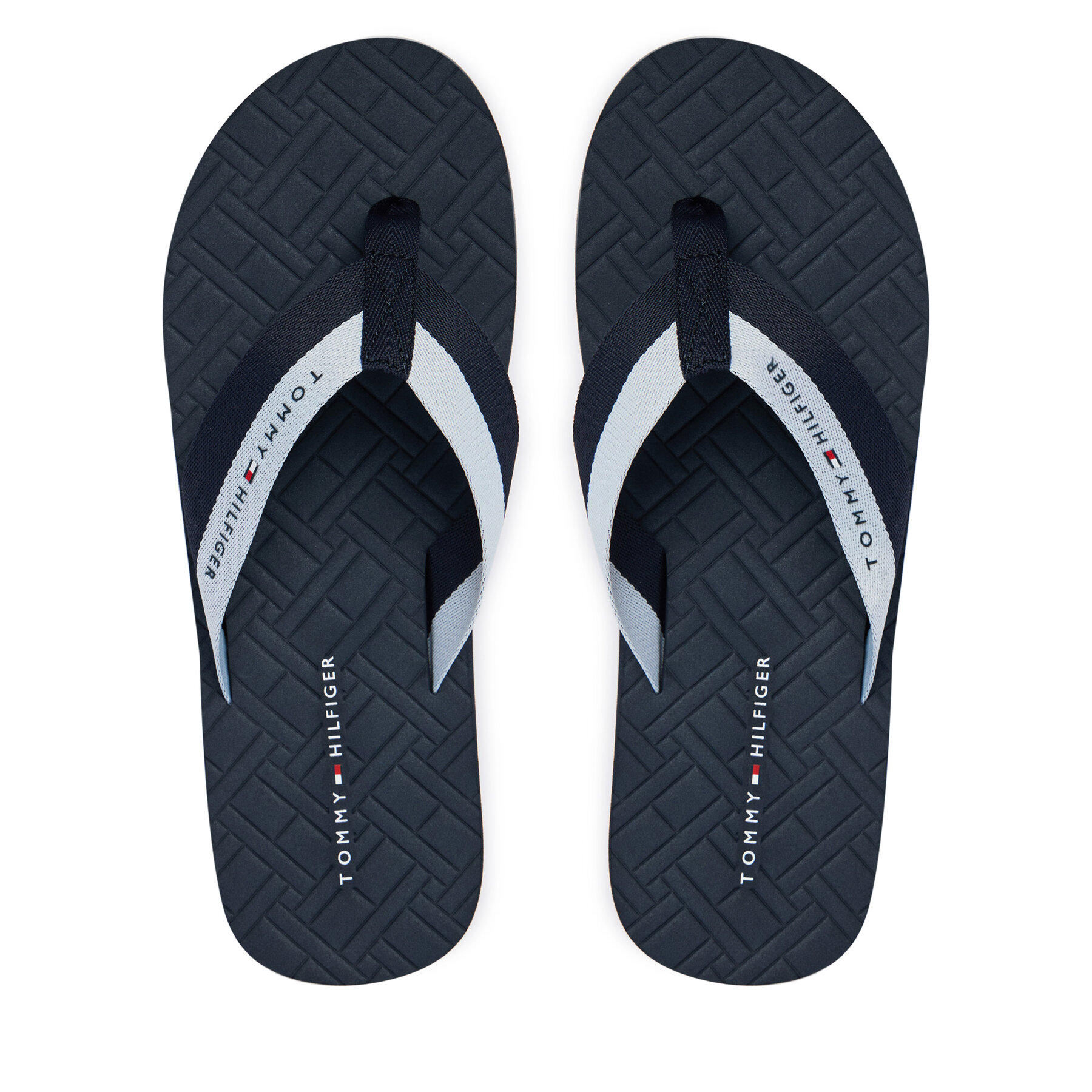 Σαγιονάρες Tommy Hilfiger Webbing Strap Flag Embossed FM0FM05807 Σκούρο μπλε