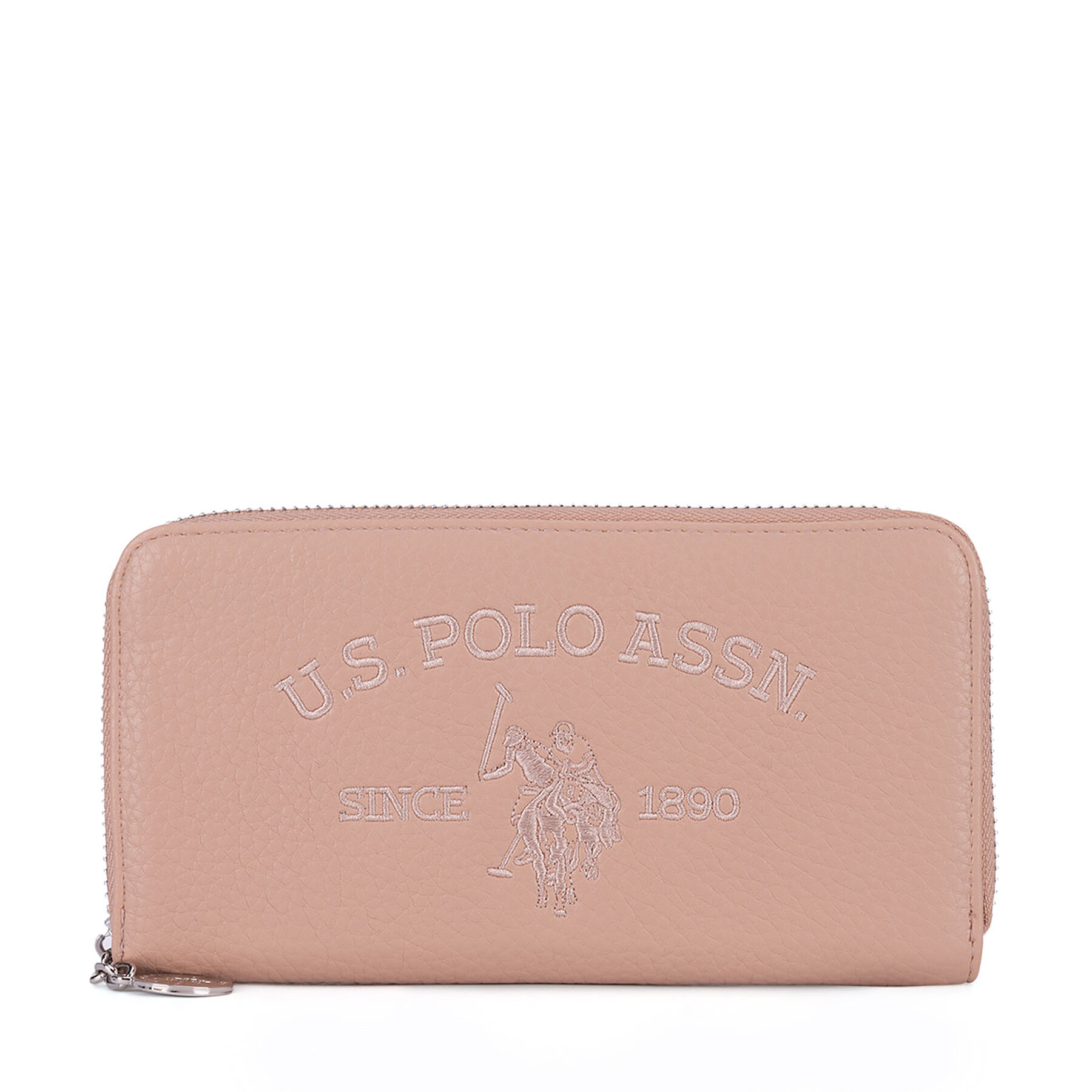 Μεγάλο Πορτοφόλι Γυναικείο US Polo Assn WIUXT8413WVP Μπεζ