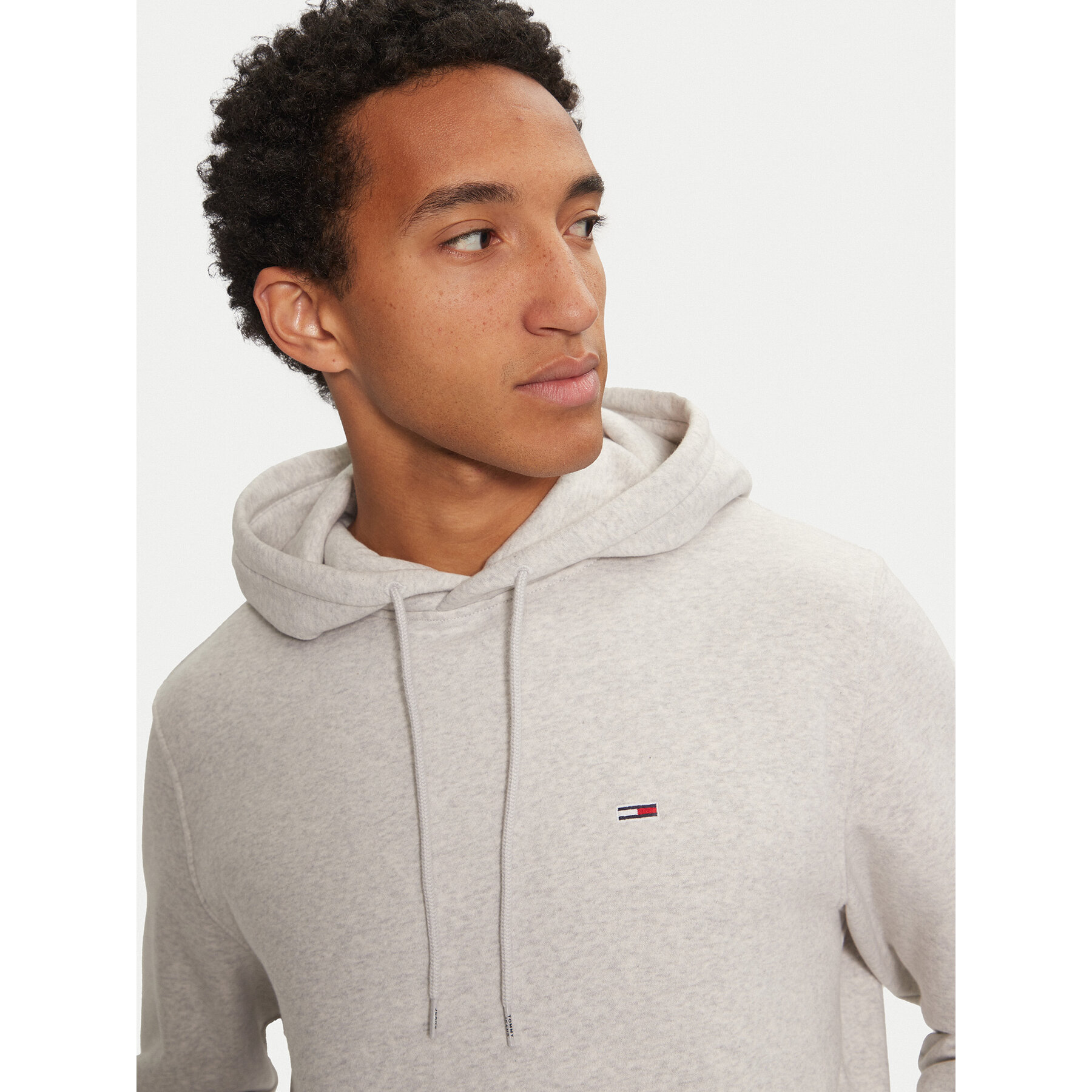 Tommy Jeans Sweatshirt DM0DM20742 Grau Regular Fit