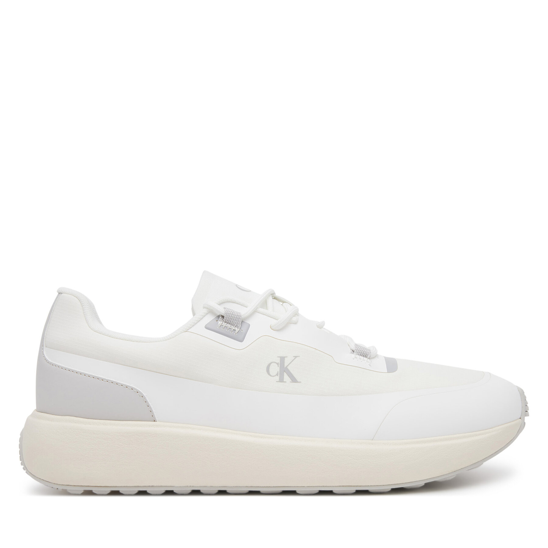 Сникърси Calvin Klein Jeans Athleisure Runner Tech Ripstop YM0YM01205 Бял
