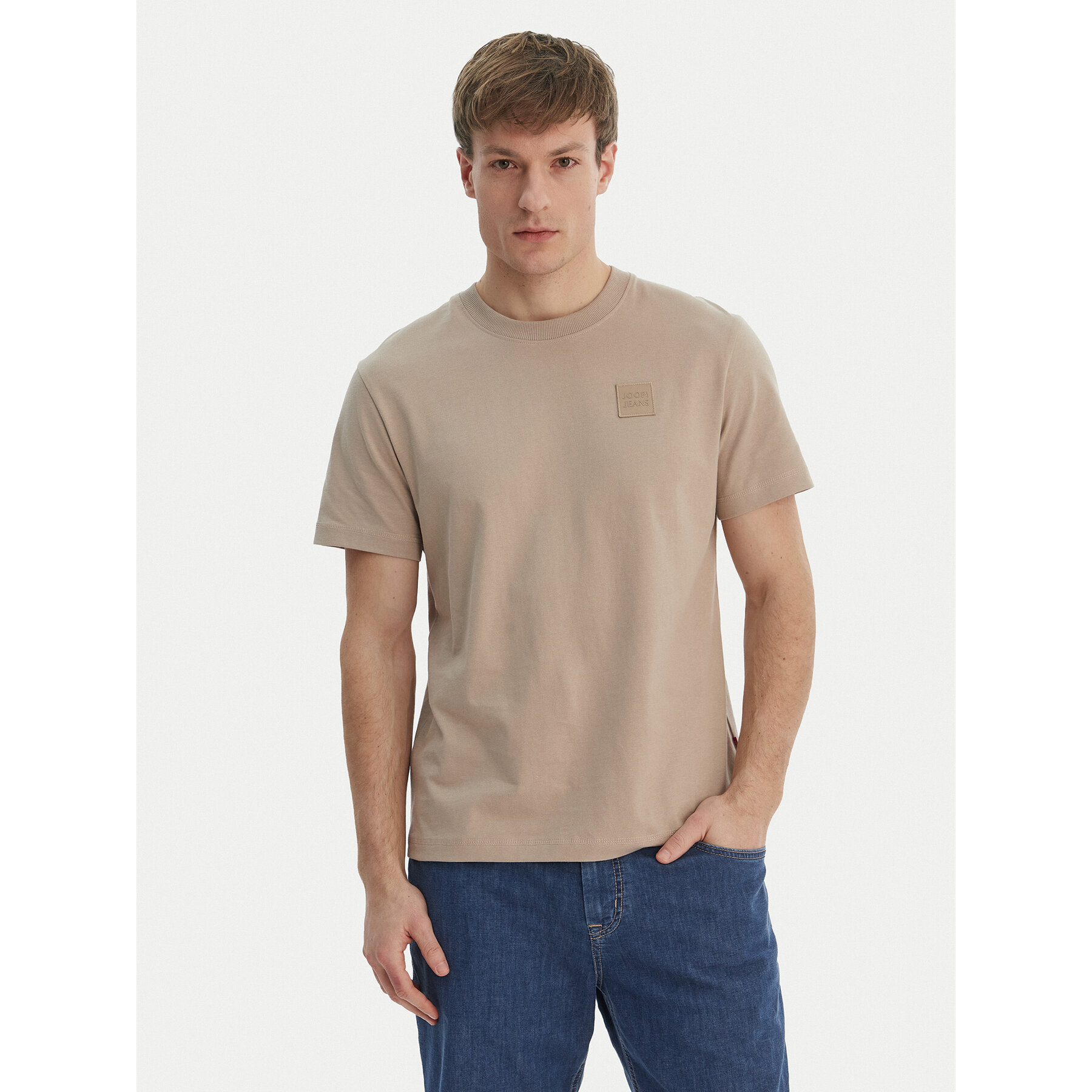 JOOP! Jeans T-Shirt JJJ-Lei 30101979 Beige Regular Fit
