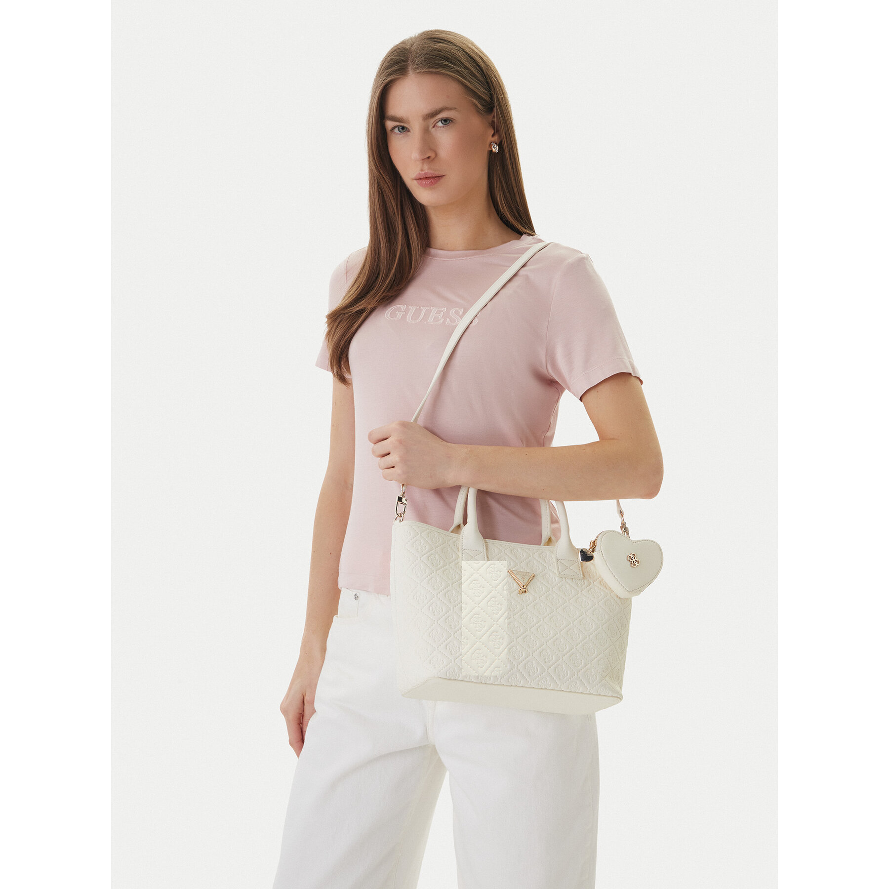 Táska Guess J6GZ37 WR200 Ekru