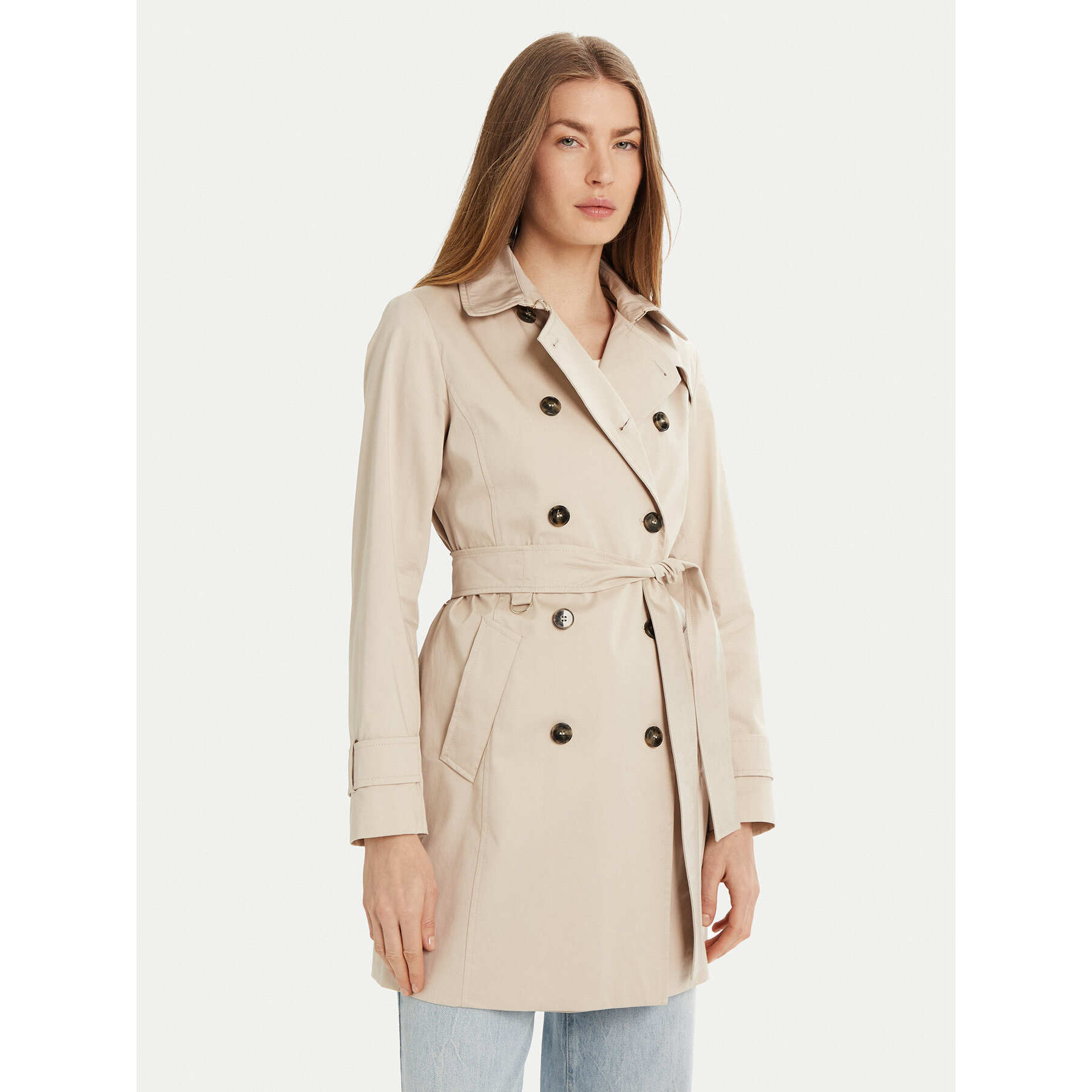 Marella Tenchcoat Roseto 2513021021 Beige Regular Fit