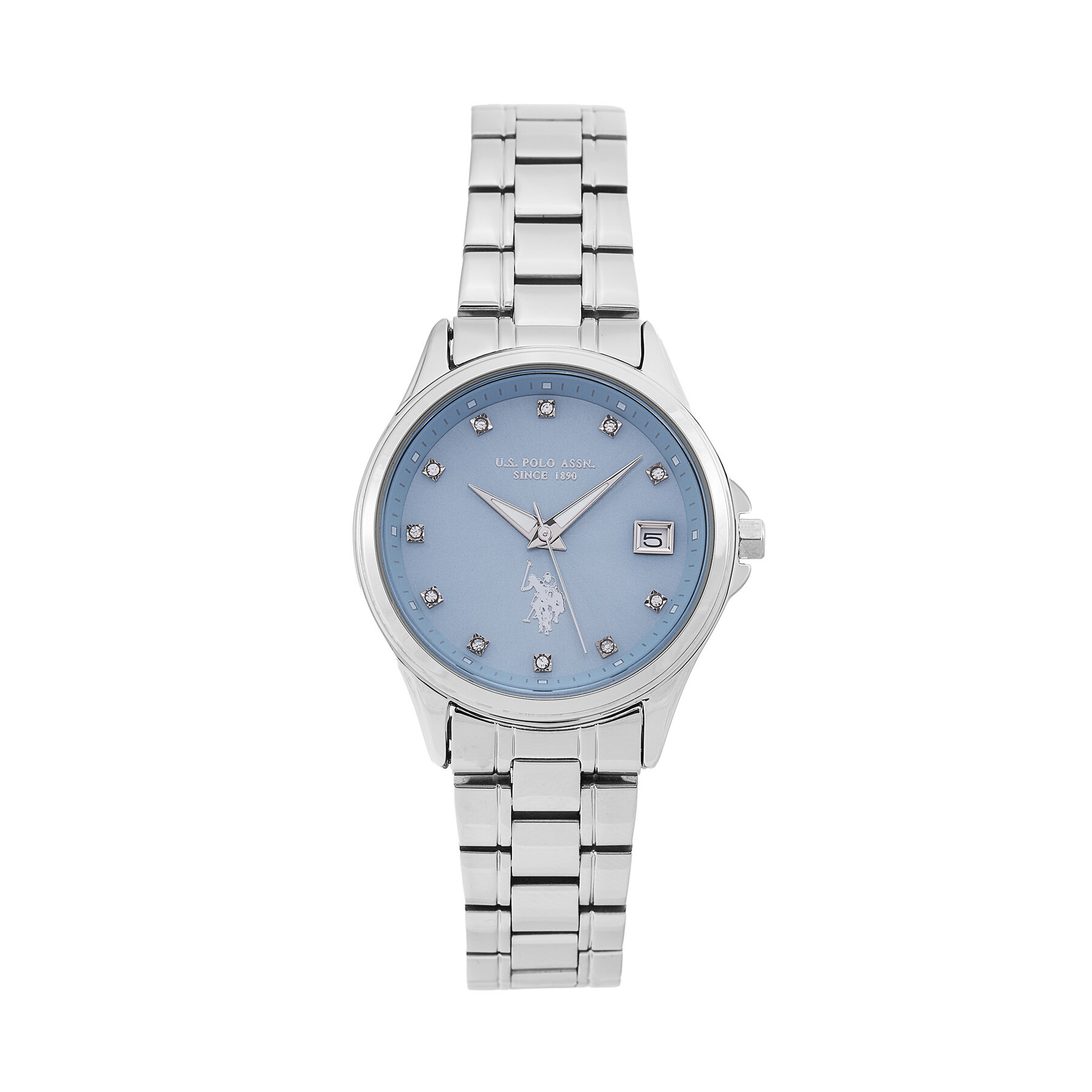 Orologio U.S. Polo Assn. Louise USP8339LB Argento, Taglia OS, taglia : OS