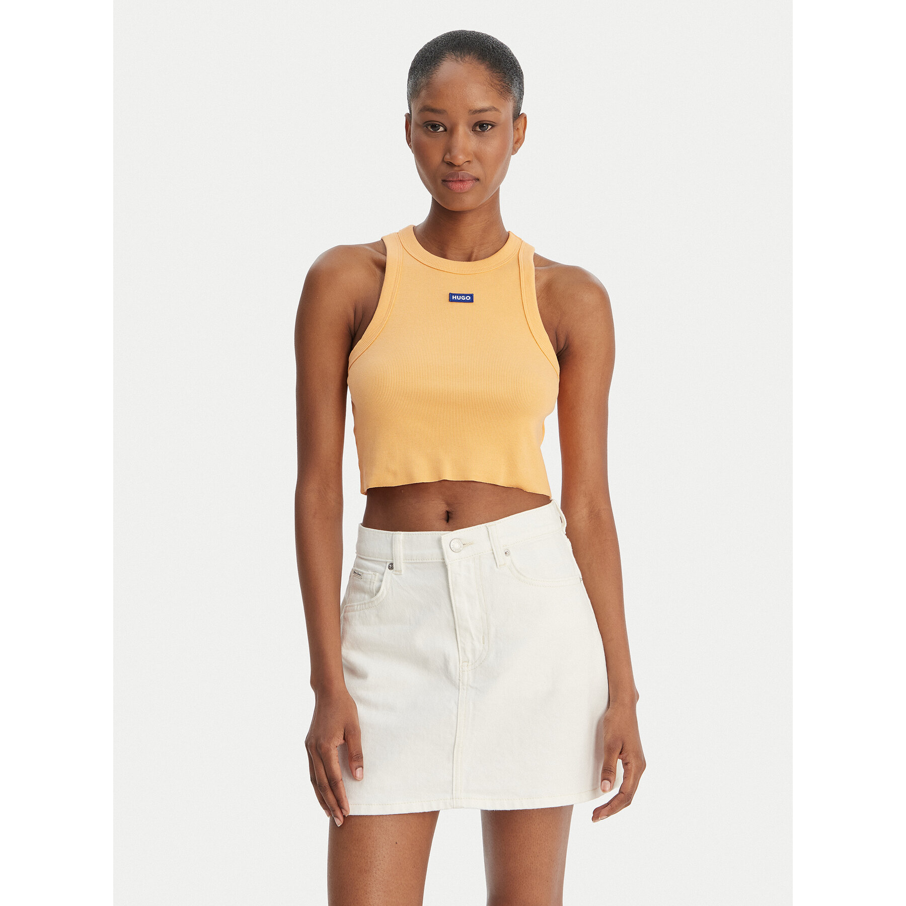 HUGO Top Baby 50511450 Orange Slim Fit