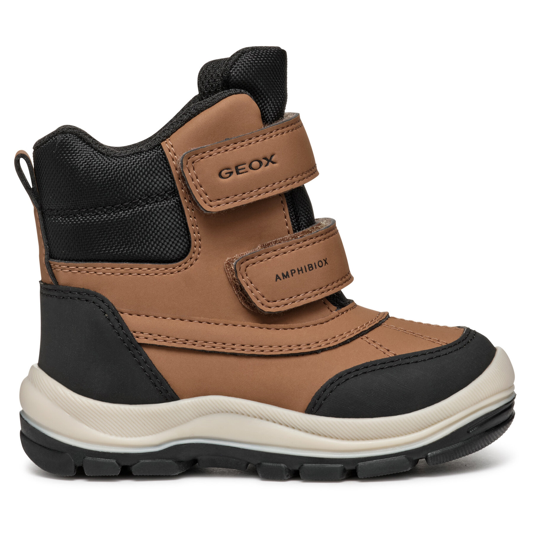 Snehule Geox B Flanfil Boy B Abx B463VA 050FU CR69B M Hnedá