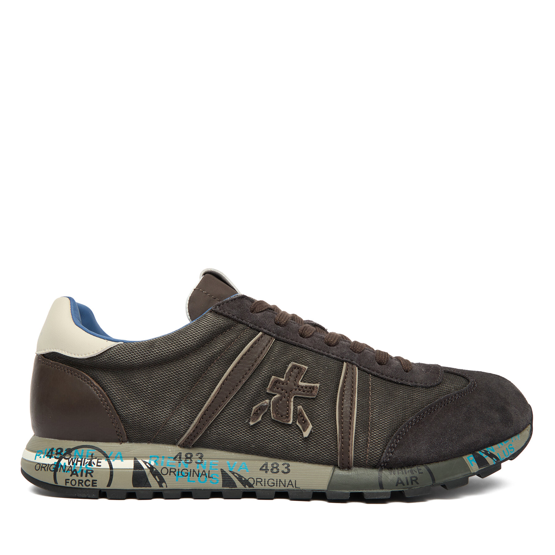Sneakersy Premiata Lucy Var 7768 Hnedá