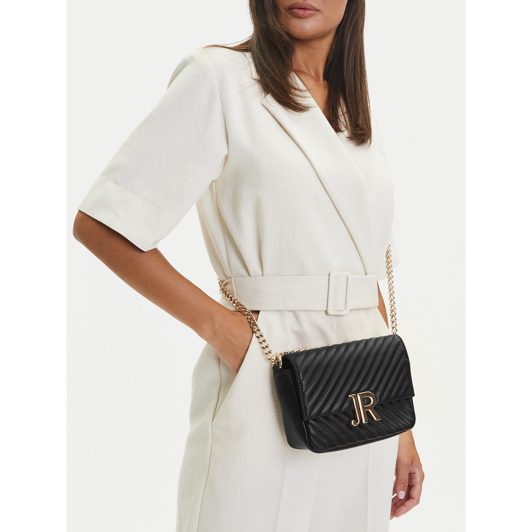 Τσάντα John Richmond RWP25503BO Μαύρο