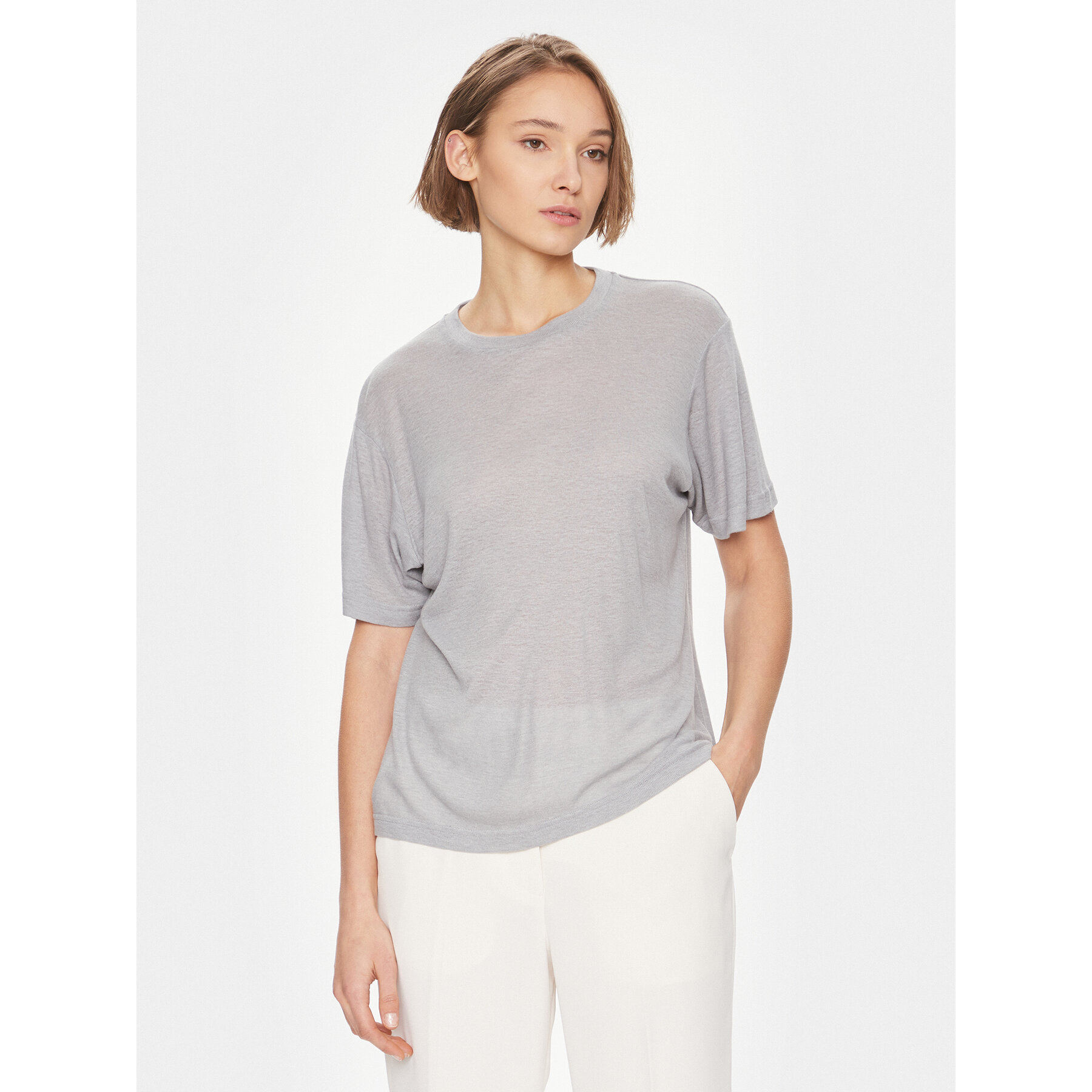 DAY BIRGER ÉT MIKKELSEN T-shirt Parry 100422 Grigio Regular Fit