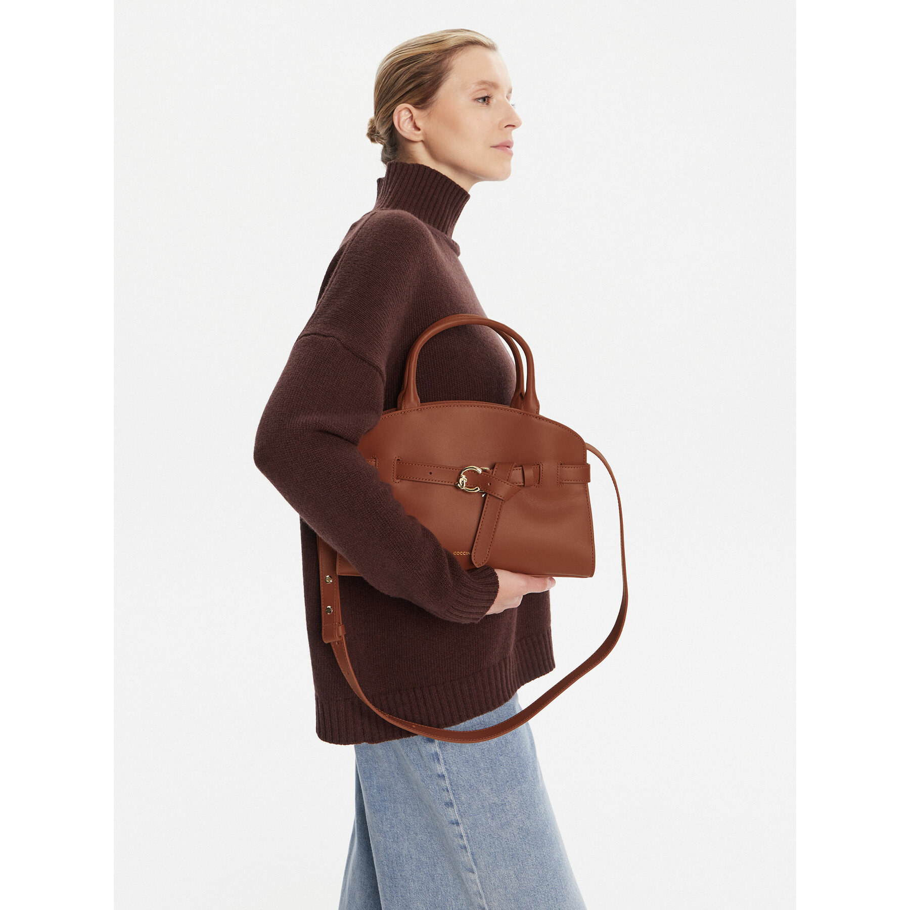 Geantă Coccinelle TLA Coccinellesabine E1 TLA 18 02 01 Maro