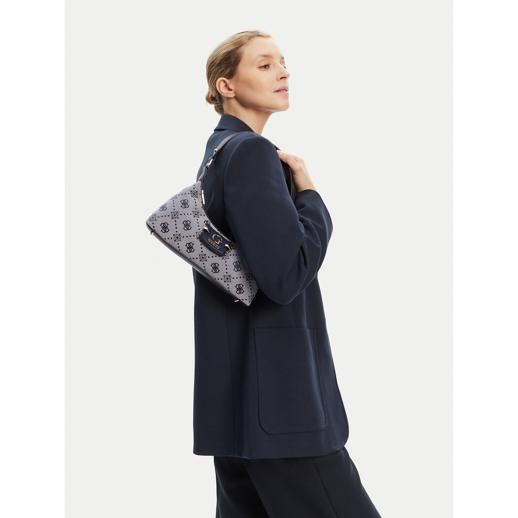 Дамска чанта Guess HWJP96 54170 Тъмносин