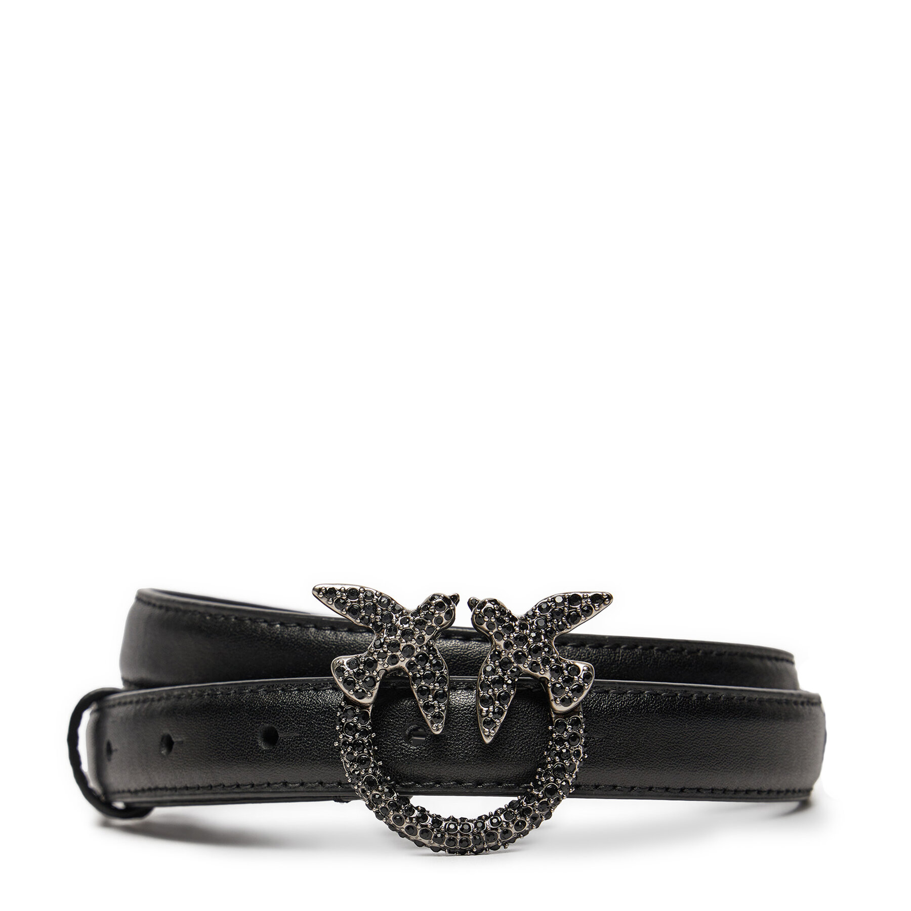 Ženski remen PINKO Love Berry H2 Belt AI 24-25 PLT01 100143 A2A9 Crna