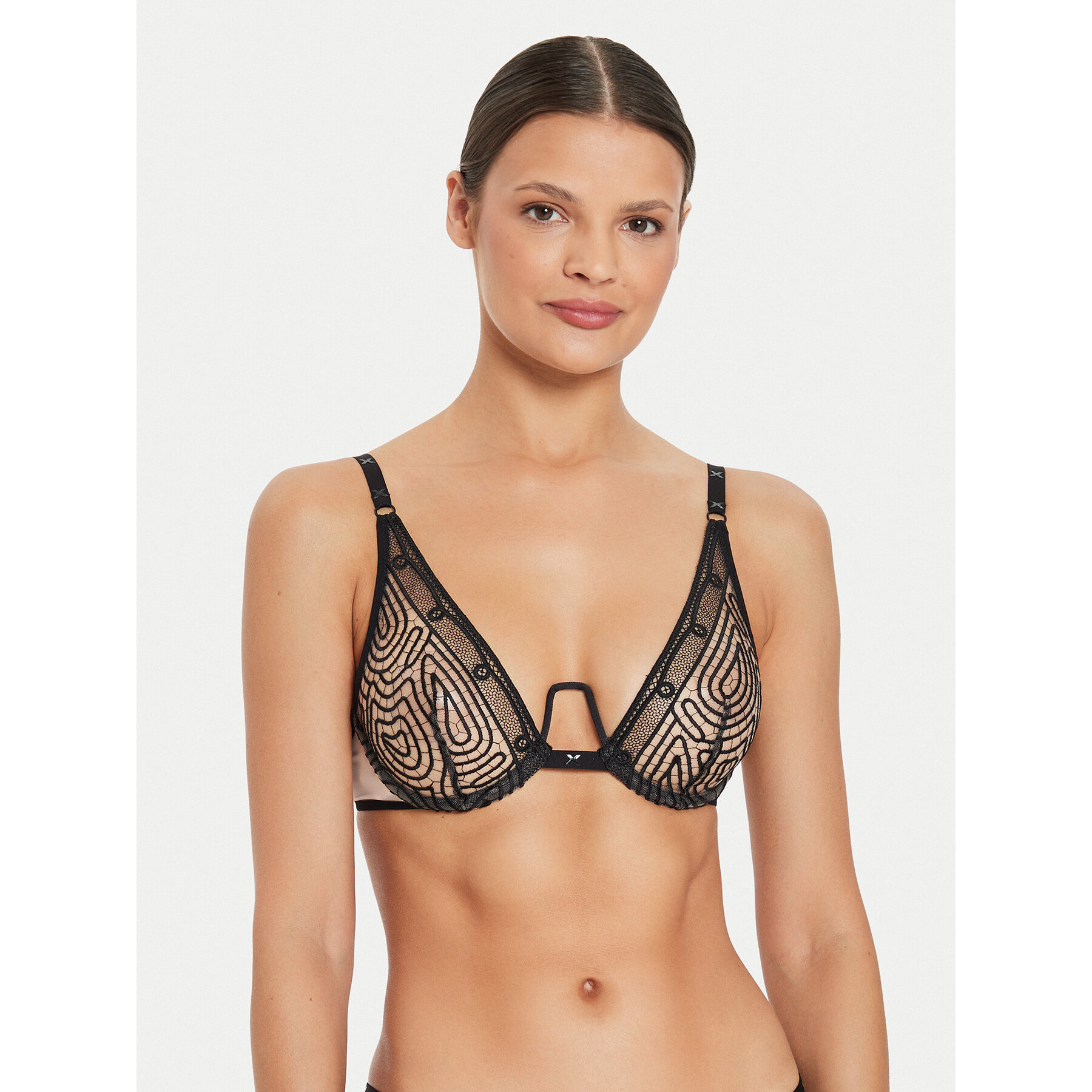 Chantelle Reggiseno con ferretto Vibrate C018MA Nero