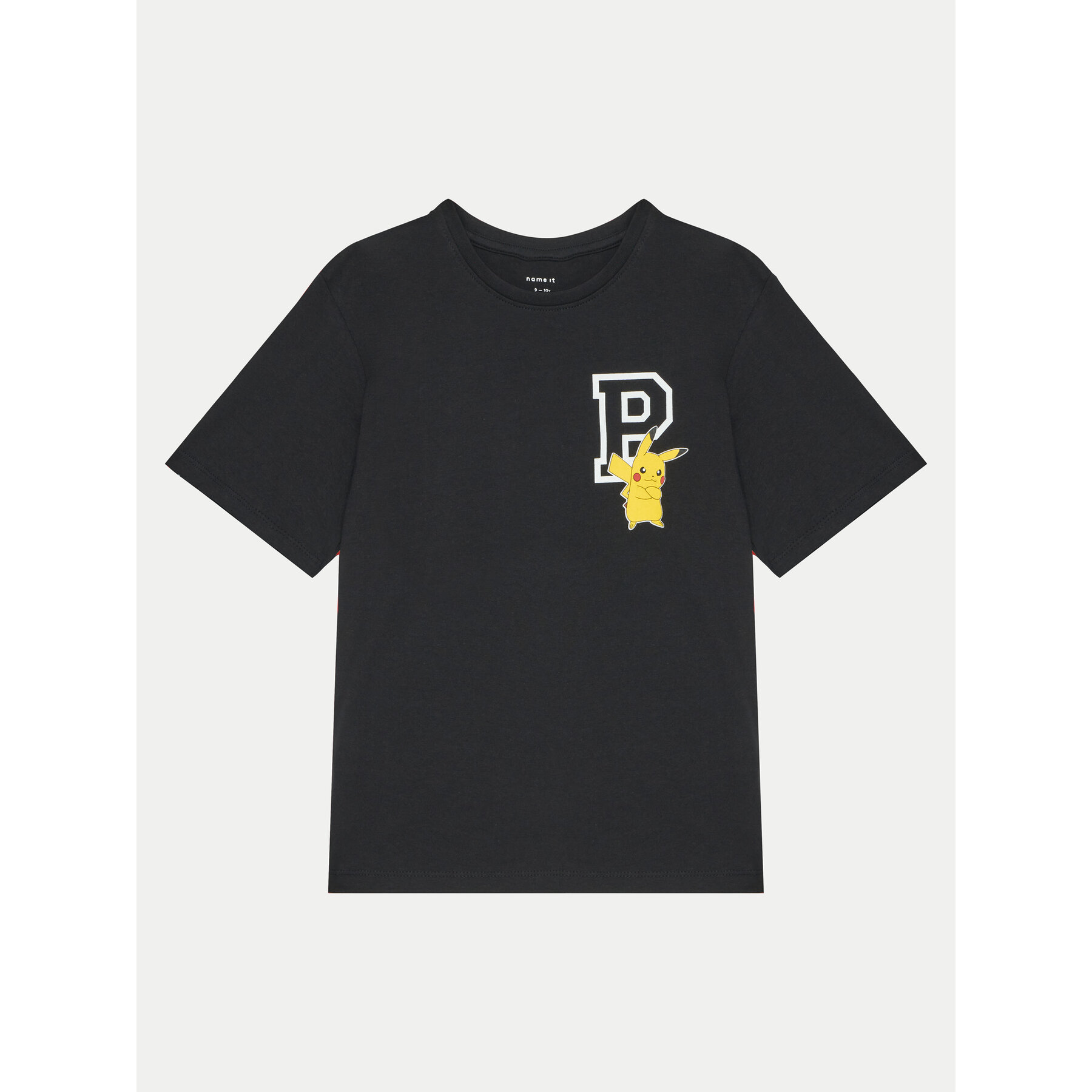 NAME IT NAME IT T-Shirt 13238582 Μαύρο Regular Fit
